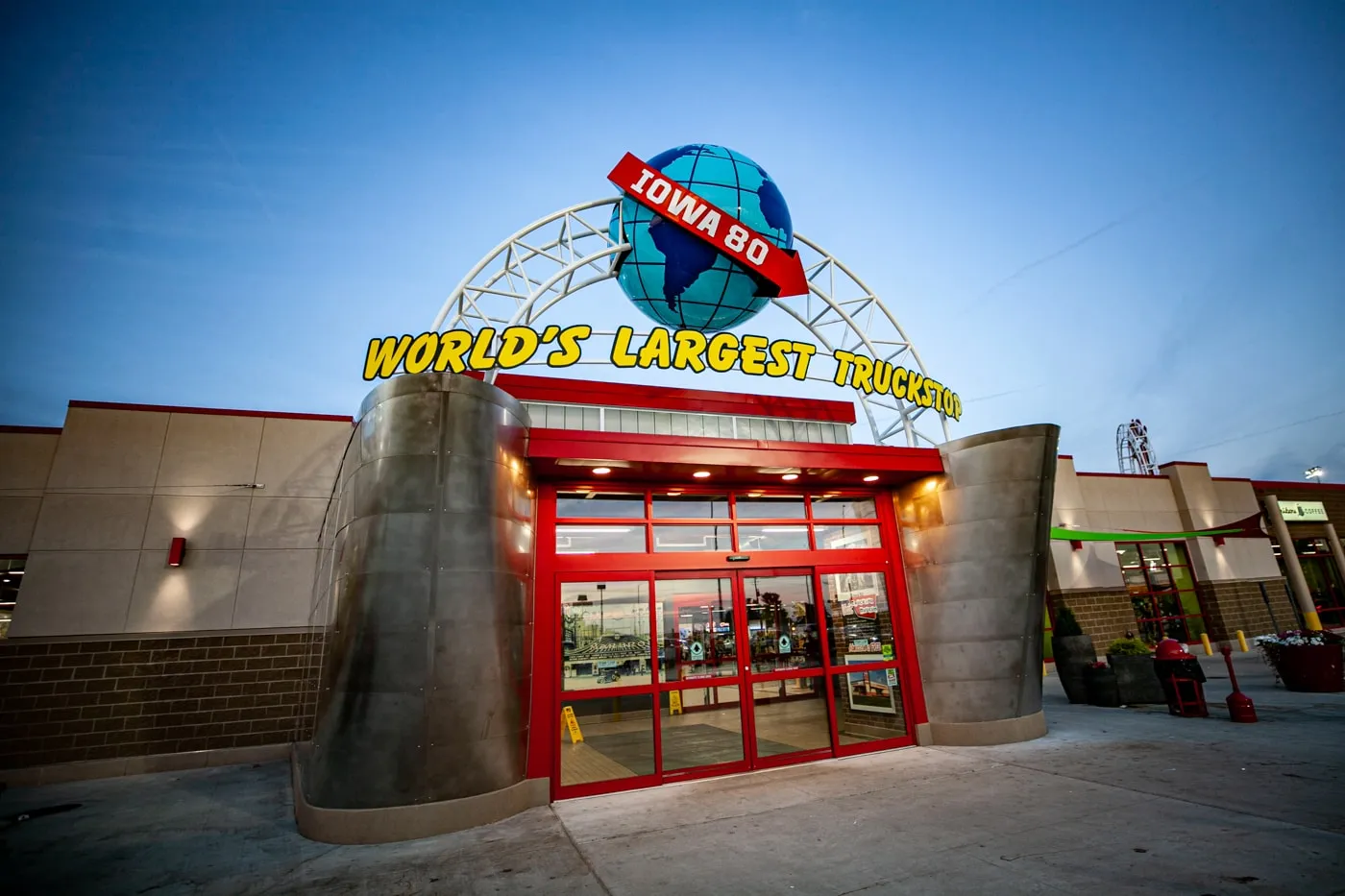 World's Largest Truckstop in Iowa - Iowa 80 Truck stop - roadside attractions in Iowa