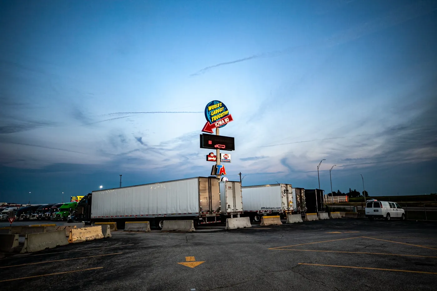 World's Largest Truckstop in Iowa - Iowa 80 Truck stop - roadside attractions in Iowa