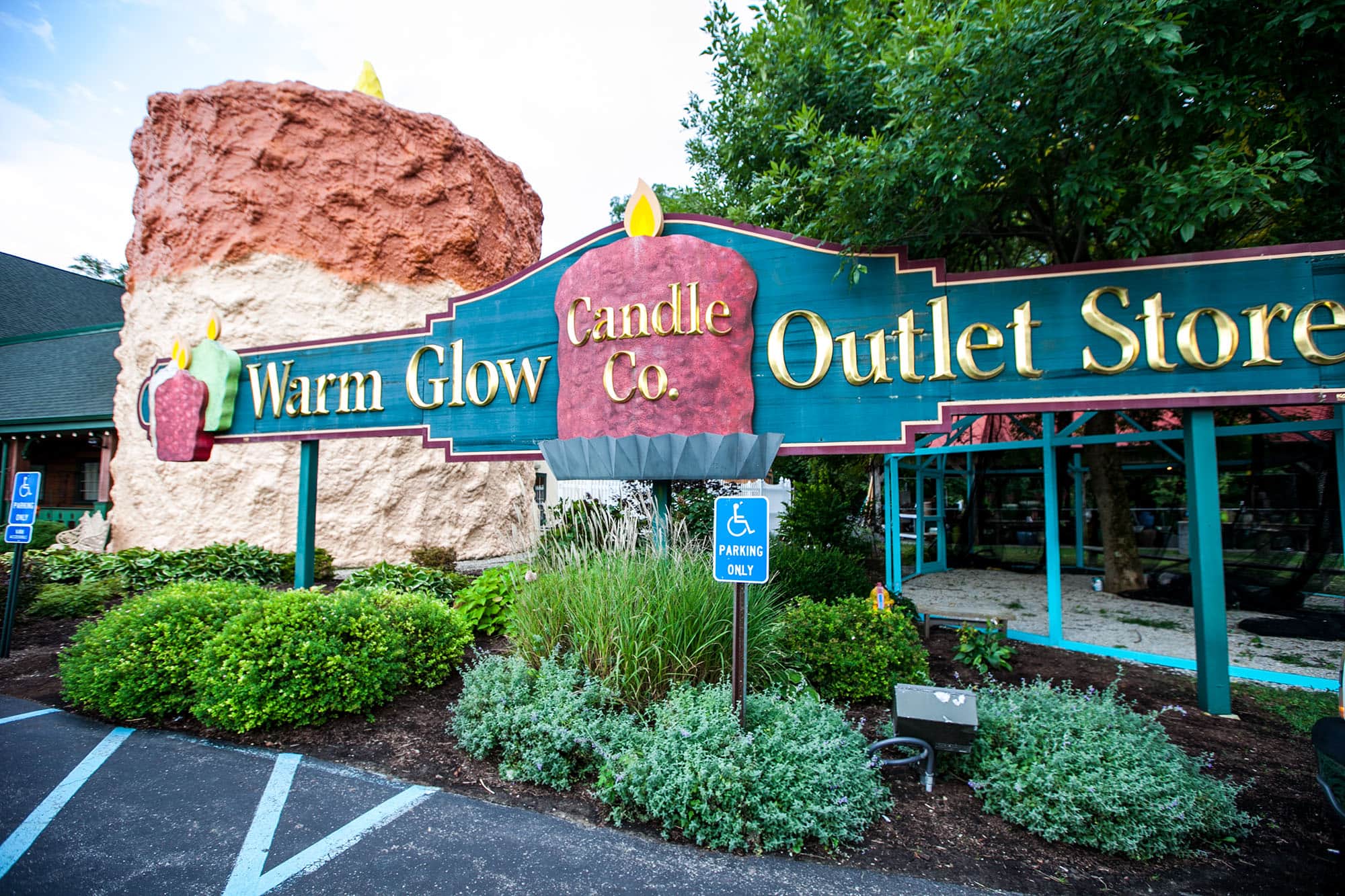 World’s Largest Candle in Centerville, Indiana