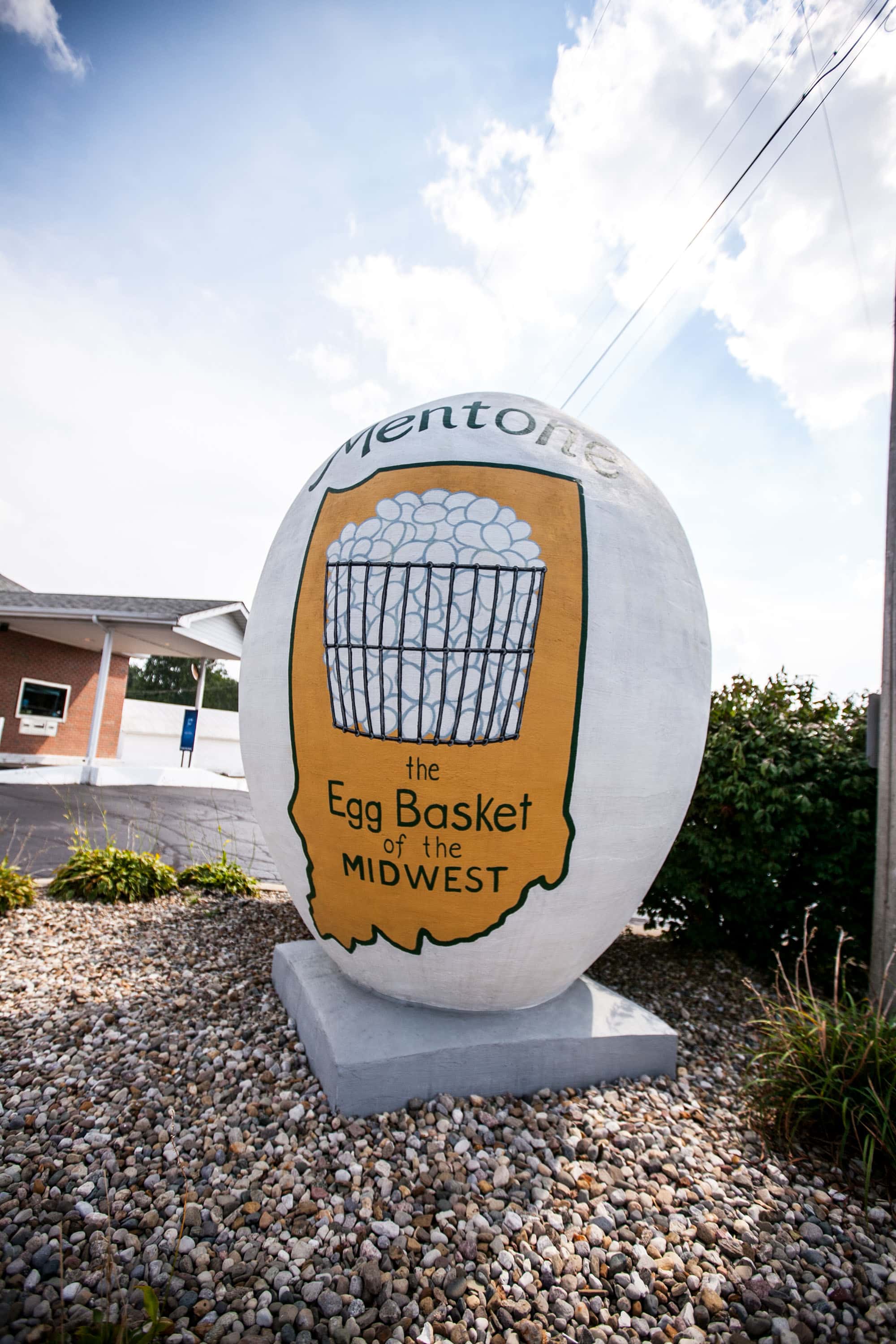 World’s Largest Egg in Mentone, Indiana