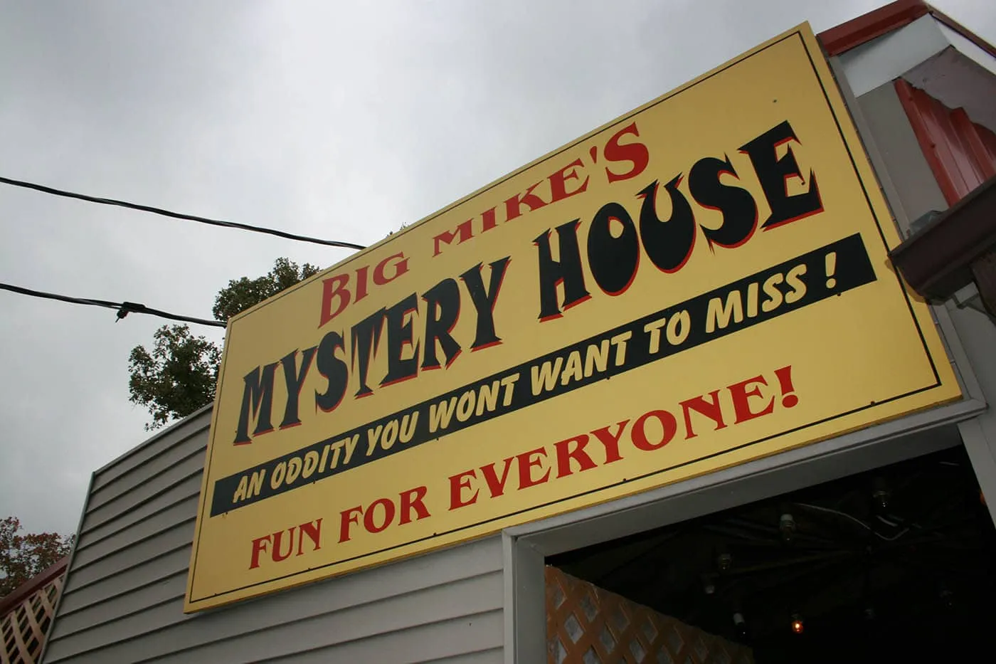 Big Mike's Mystery House in Cave City, Kentucky