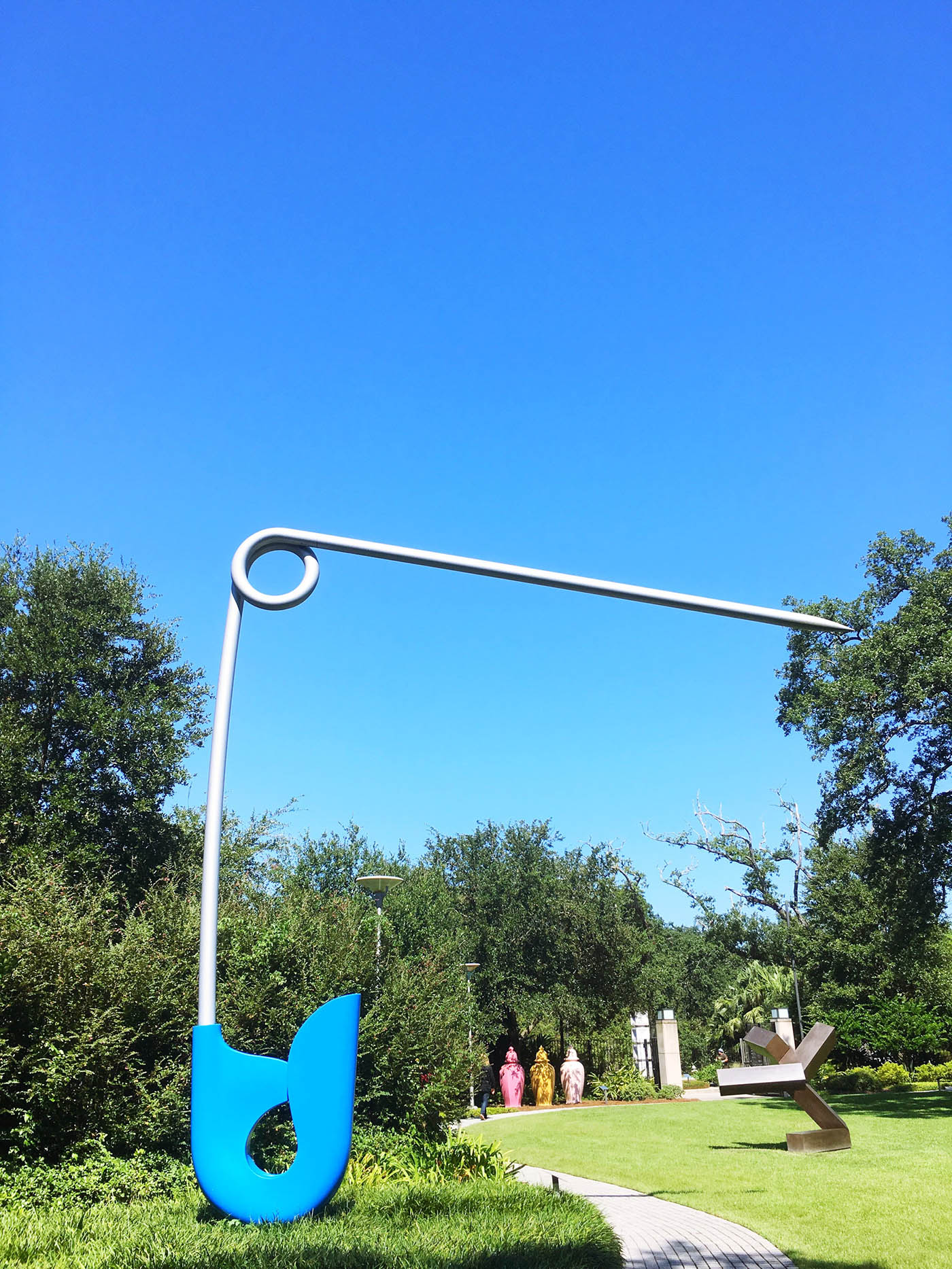 Giant Safety Pin in New Orleans, Louisiana