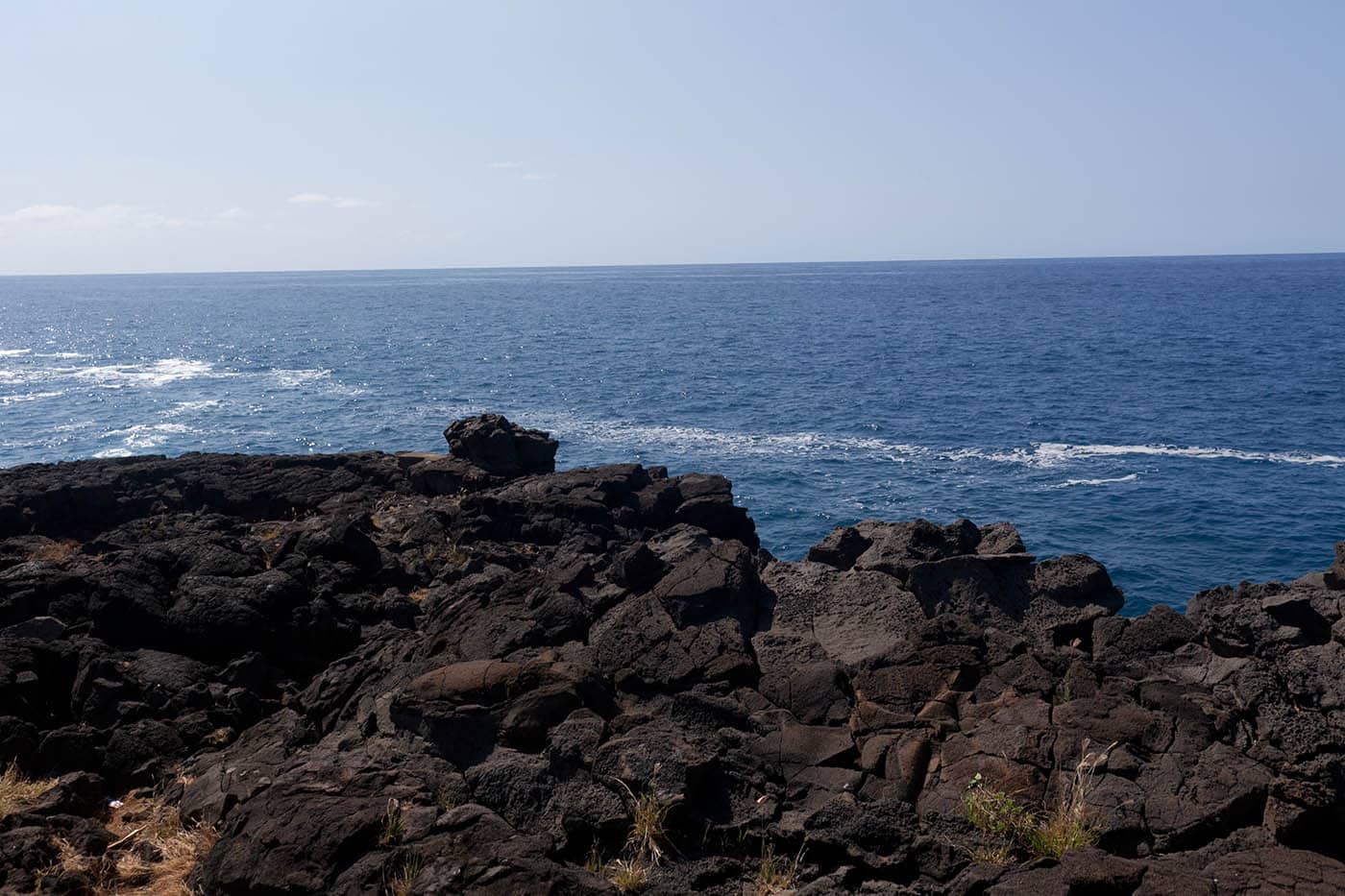 Ka Lae, the Southernmost Point in the U.S., on Big Island, Hawaii