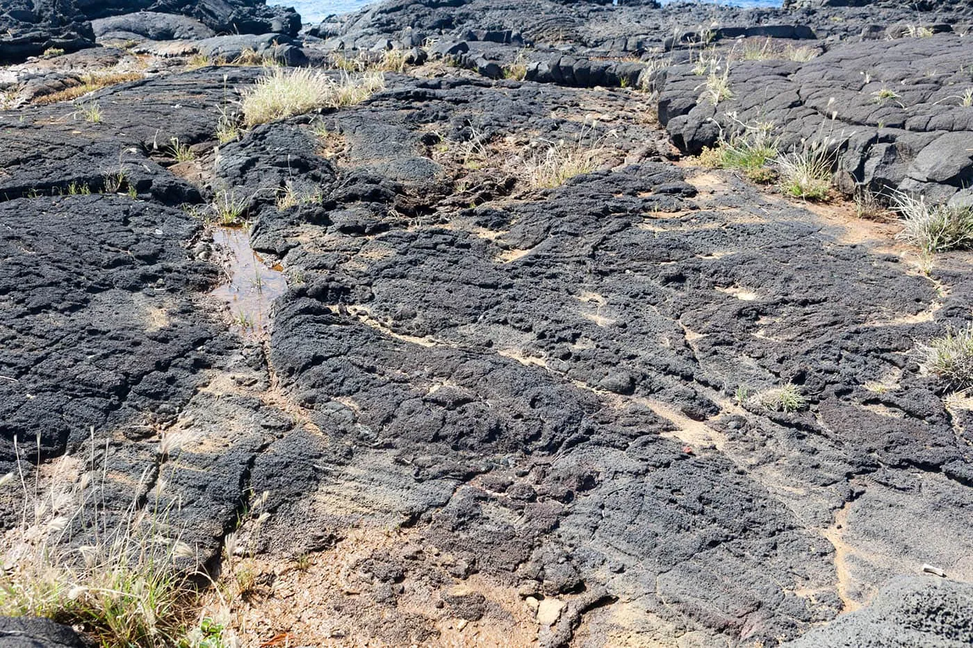 Ka Lae, the Southernmost Point in the U.S., on Big Island, Hawaii