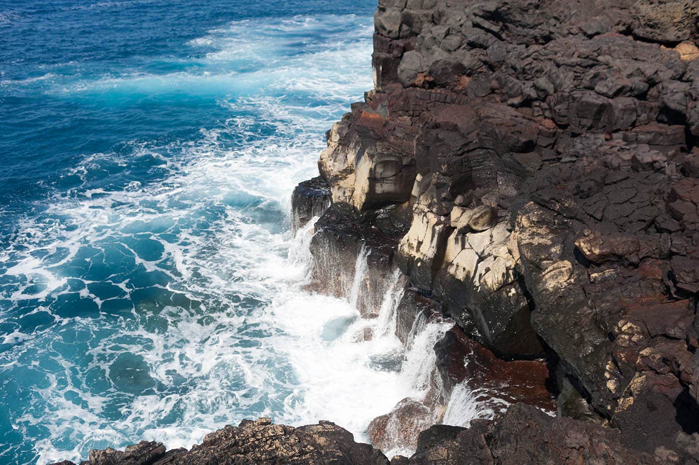 Ka Lae, the Southernmost Point in the U.S., on Big Island, Hawaii