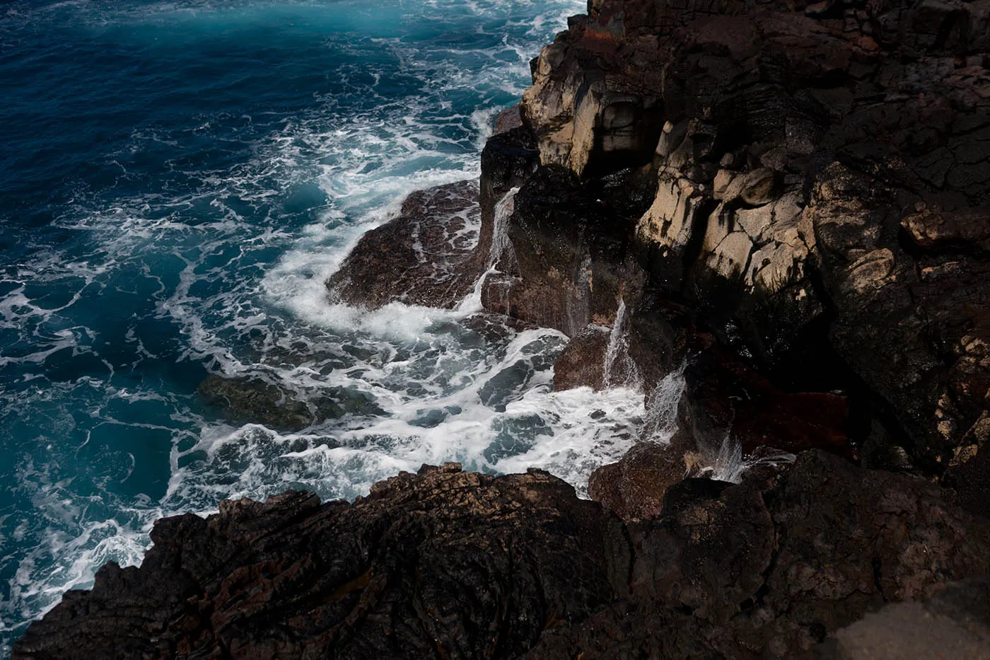 Ka Lae, the Southernmost Point in the U.S., on Big Island, Hawaii