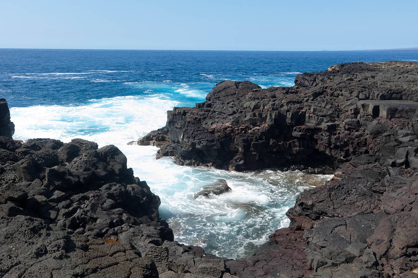 Ka Lae, the Southernmost Point in the U.S., on Big Island, Hawaii