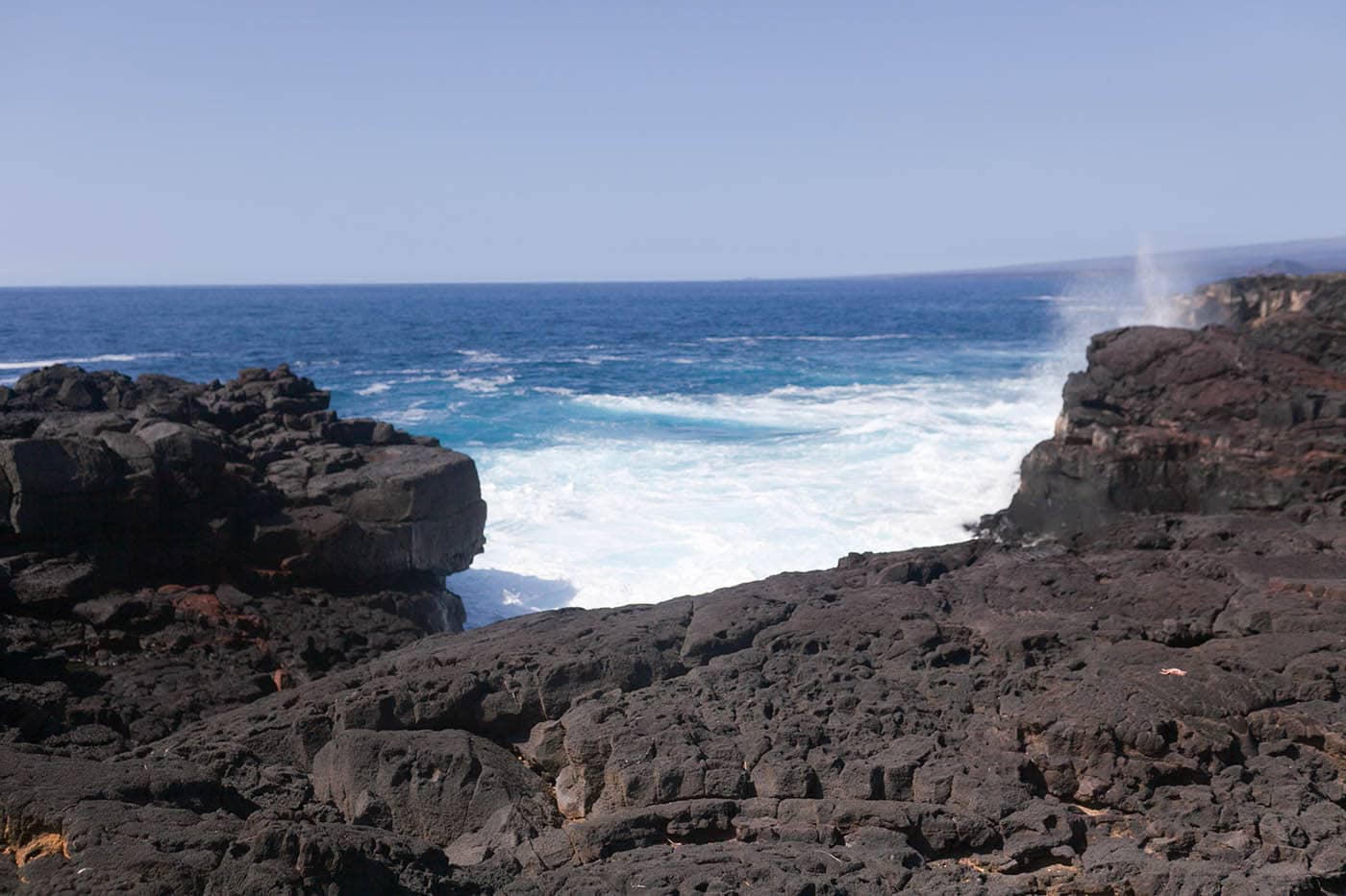 Ka Lae, the Southernmost Point in the U.S., on Big Island, Hawaii