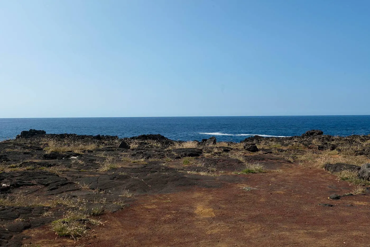 Ka Lae, the Southernmost Point in the U.S., on Big Island, Hawaii