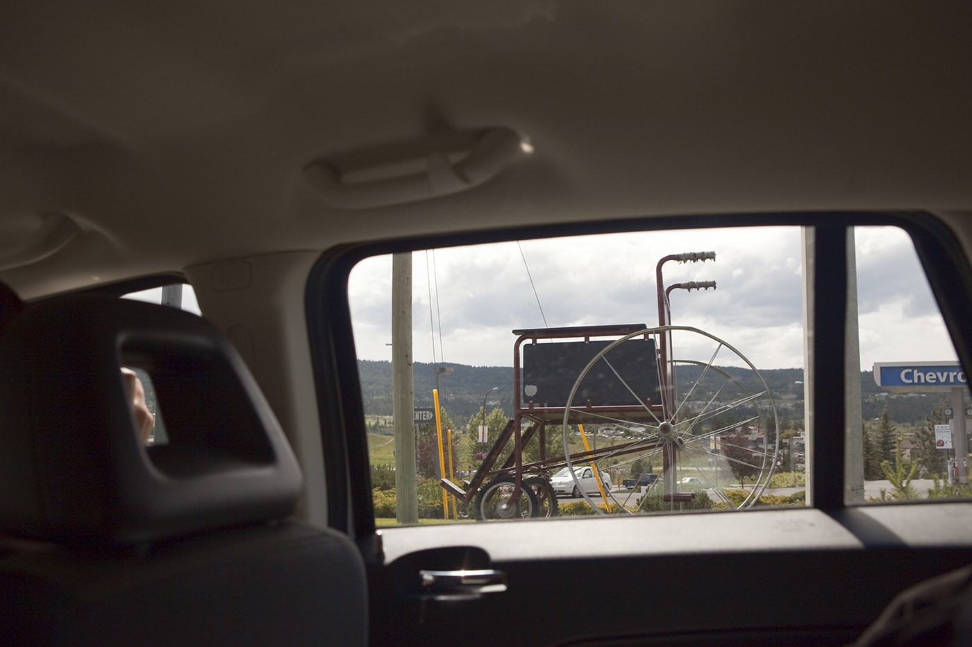 Large Wheelchair in Williams Lake, British Columbia, Canada