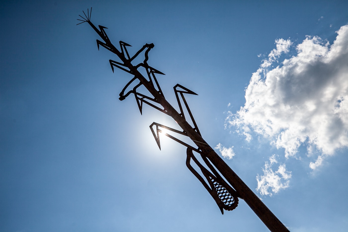 Agri-Symbol: The agricultural symbol is a 76-Foot-Tall Corn Stalk in Shelby, Iowa | Iowa Roadside Attractions