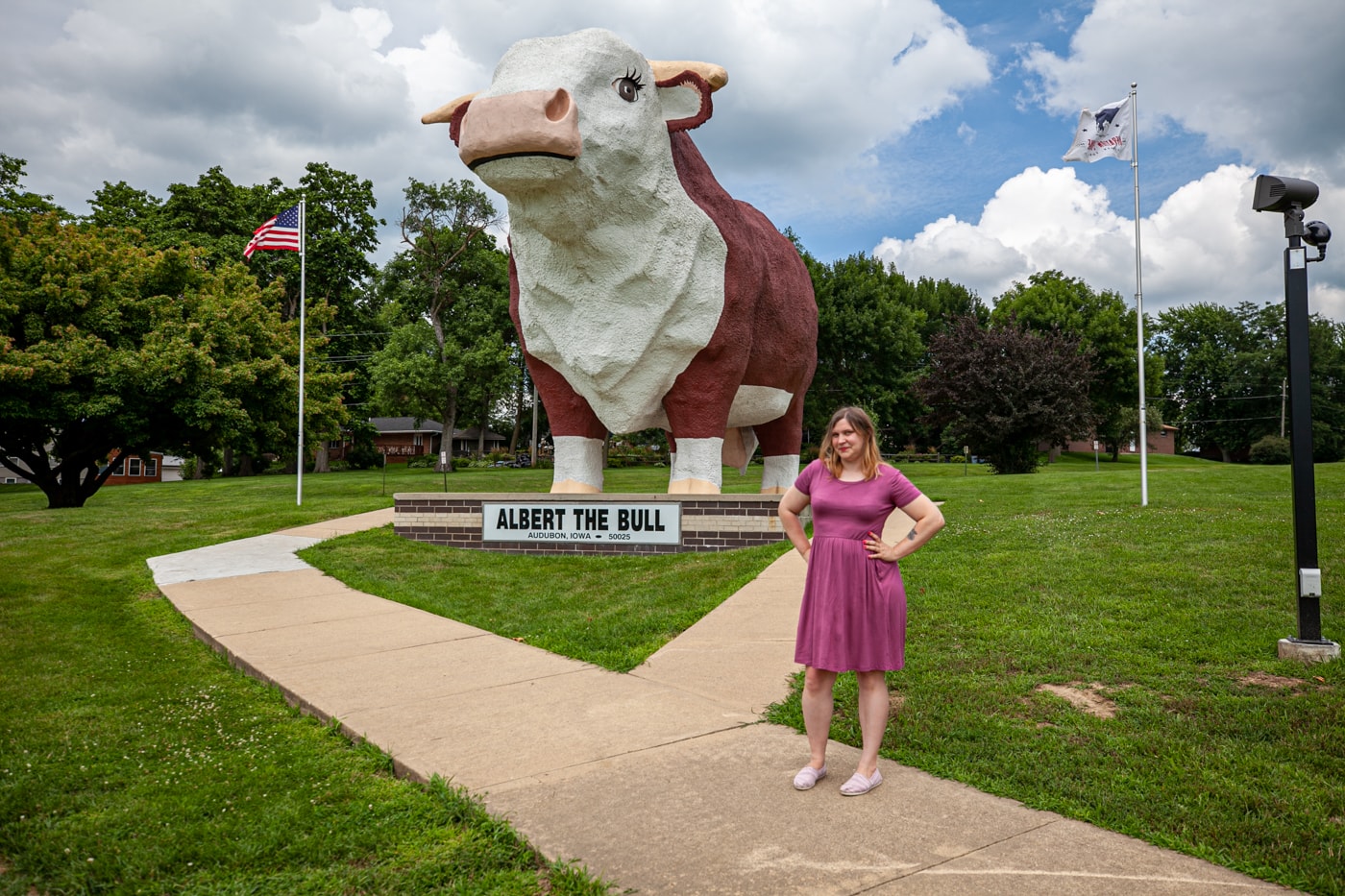 Albert the Bull - the World's Largest Bull in Audubon, Iowa | Iowa Roadside Attractions