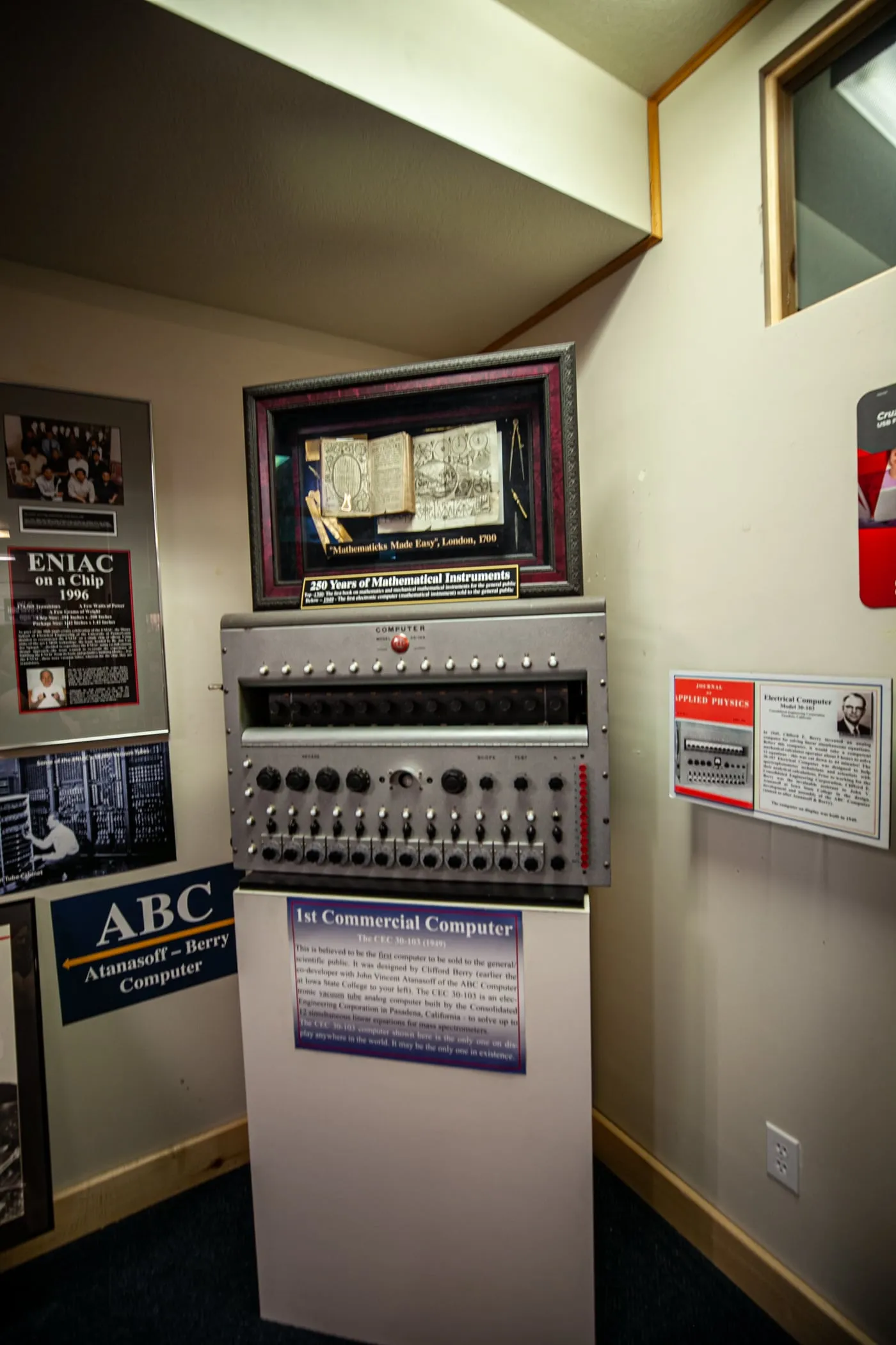 1st Commercial Computer - American Computer & Robotics Museum in Bozeman, Montana