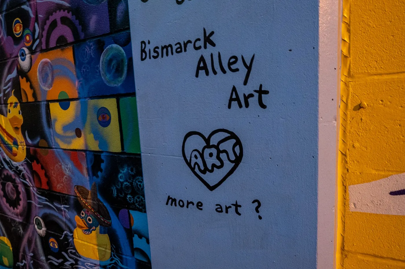 Alley 5.5: Bismarck Art Alley in North Dakota - Street art and Murals in Bismarck, North Dakota