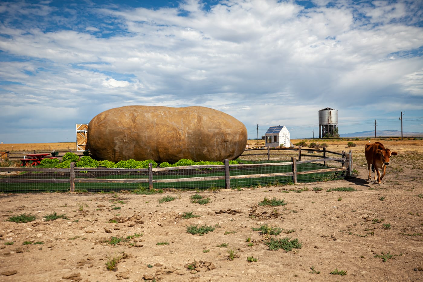 Big Idaho Potato Hotel AirBNB in Boise, Idaho - an AirBNB made from a giant potato | Idaho Roadside Attractions  and Weird Hotels