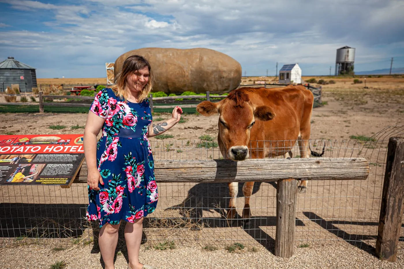 Big Idaho Potato Hotel AirBNB in Boise, Idaho - an AirBNB made from a giant potato | Idaho Roadside Attractions  and Weird Hotels