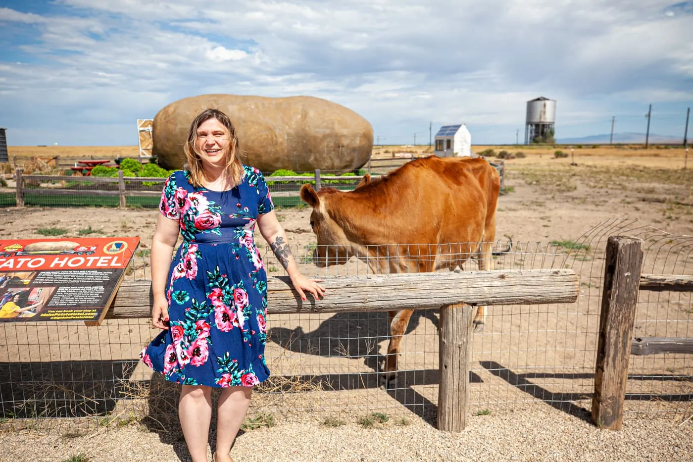 Big Idaho Potato Hotel AirBNB in Boise, Idaho - an AirBNB made from a giant potato | Idaho Roadside Attractions  and Weird Hotels