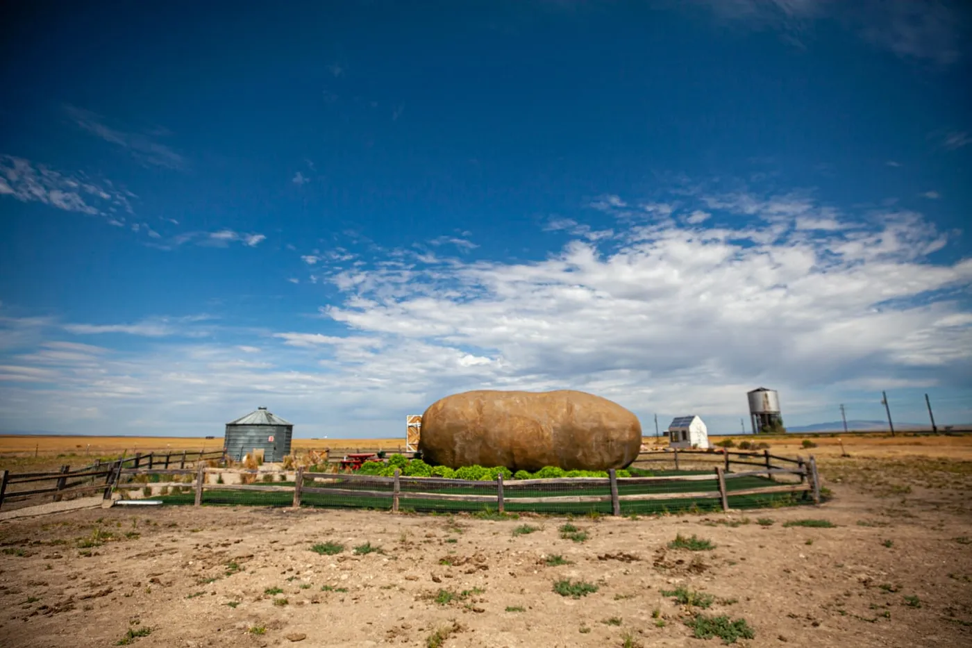 Big Idaho Potato Hotel AirBNB in Boise, Idaho - an AirBNB made from a giant potato | Idaho Roadside Attractions  and Weird Hotels