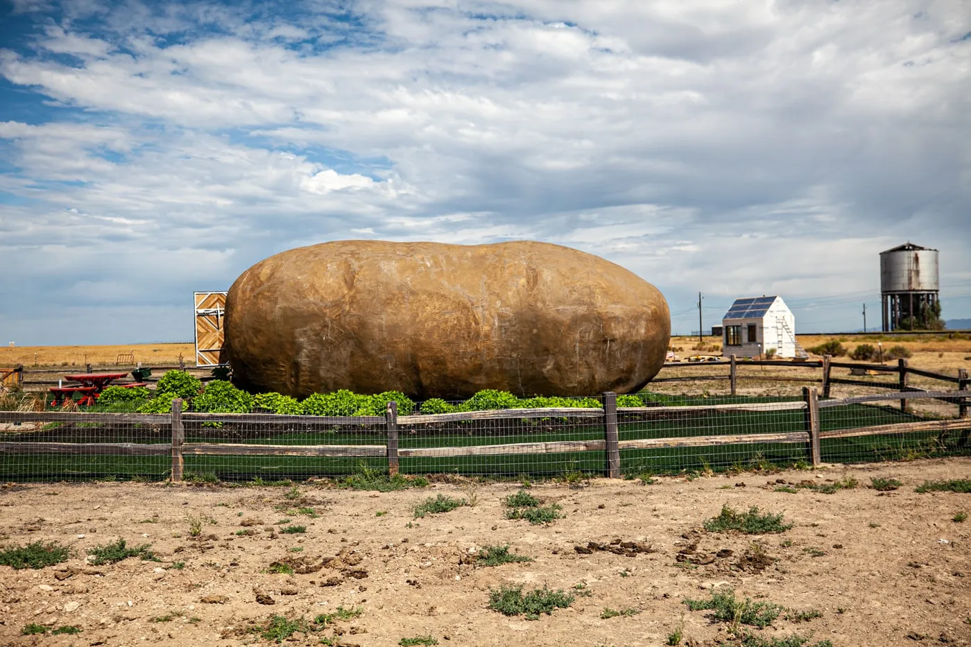Big Idaho Potato Hotel AirBNB in Boise, Idaho - an AirBNB made from a giant potato | Idaho Roadside Attractions and Weird Hotels