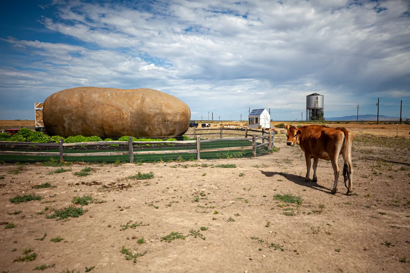 Big Idaho Potato Hotel AirBNB in Boise, Idaho - an AirBNB made from a giant potato | Idaho Roadside Attractions  and Weird Hotels