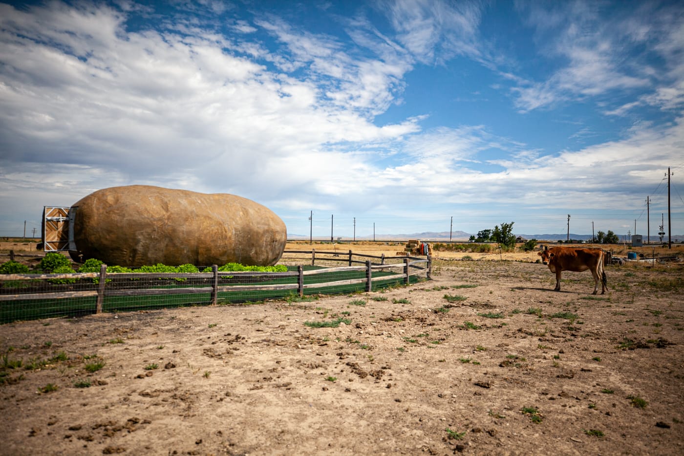 Big Idaho Potato Hotel AirBNB in Boise, Idaho - an AirBNB made from a giant potato | Idaho Roadside Attractions  and Weird Hotels