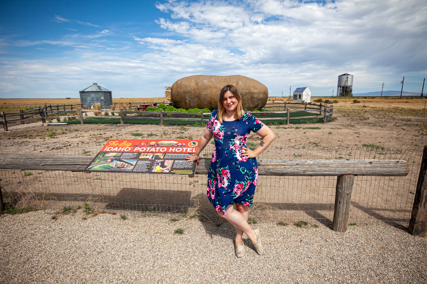 Big Idaho Potato Hotel AirBNB in Boise, Idaho - an AirBNB made from a giant potato | Idaho Roadside Attractions  and Weird Hotels