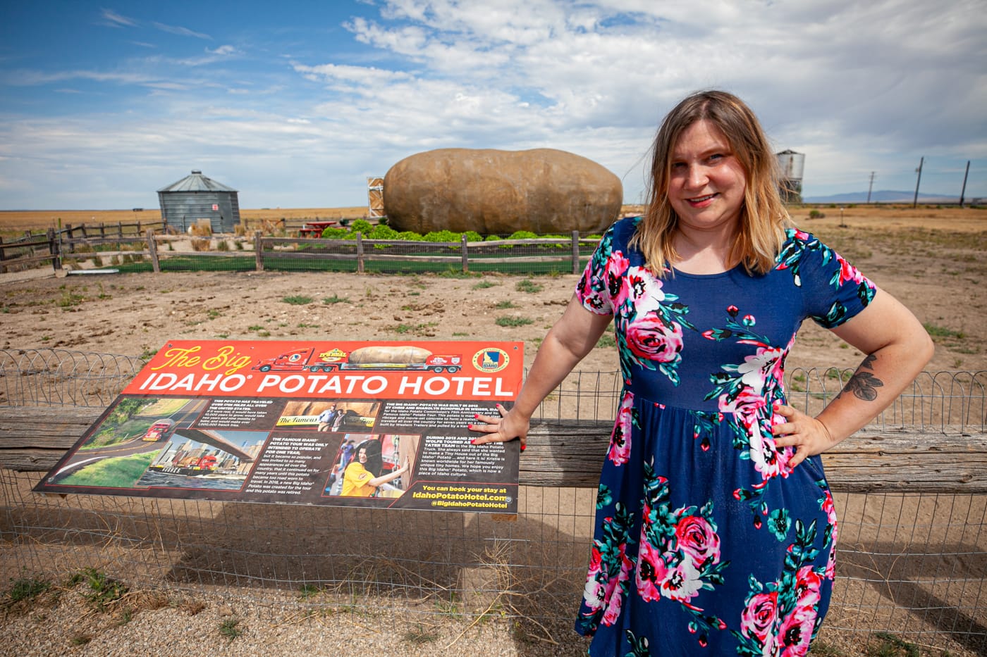 Big Idaho Potato Hotel AirBNB in Boise, Idaho - an AirBNB made from a giant potato | Idaho Roadside Attractions  and Weird Hotels