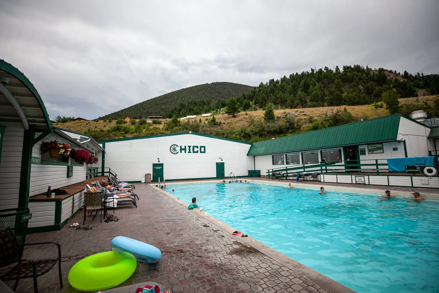 Chico Hot Springs Resort and Day Spa in Montana - Silly America