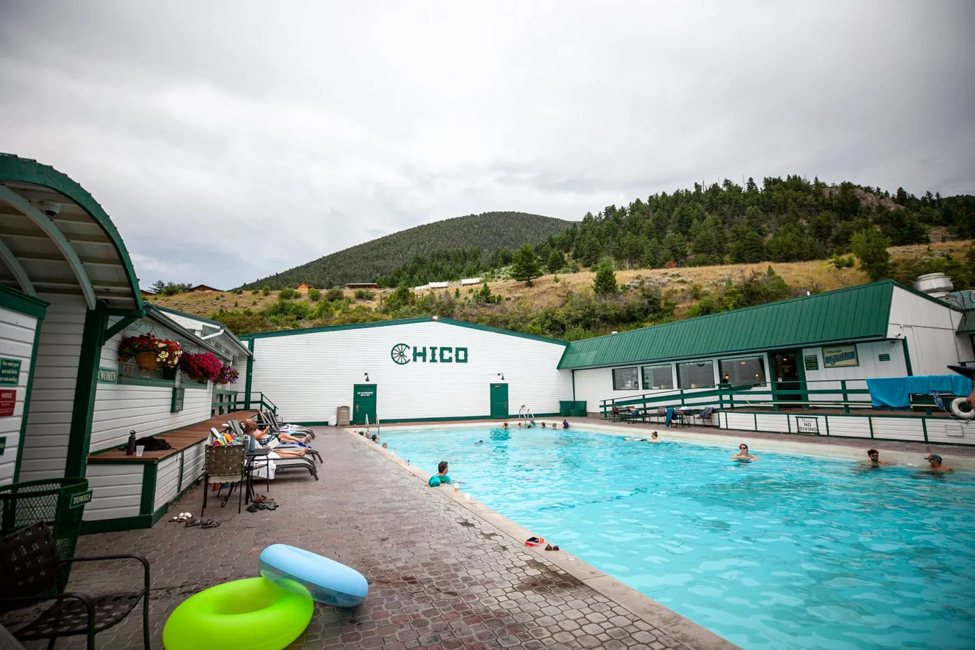 Chico Hot Springs Resort and Day Spa in Montana | Montana Road trip stop near Yellowstone National Park