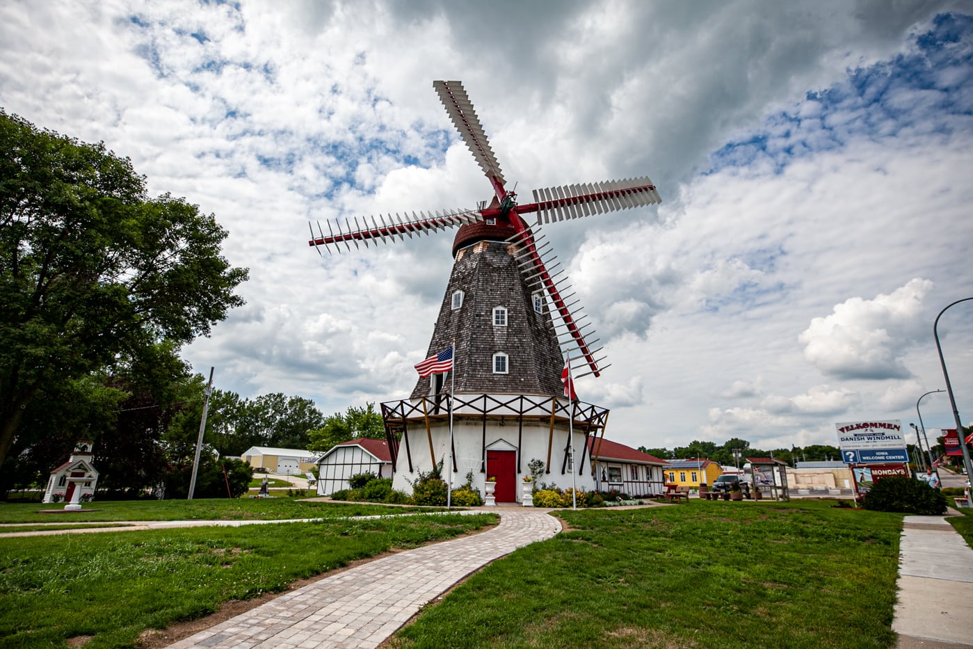 Danish Windmill in Elk Horn, Iowa | Iowa Roadside Attractions