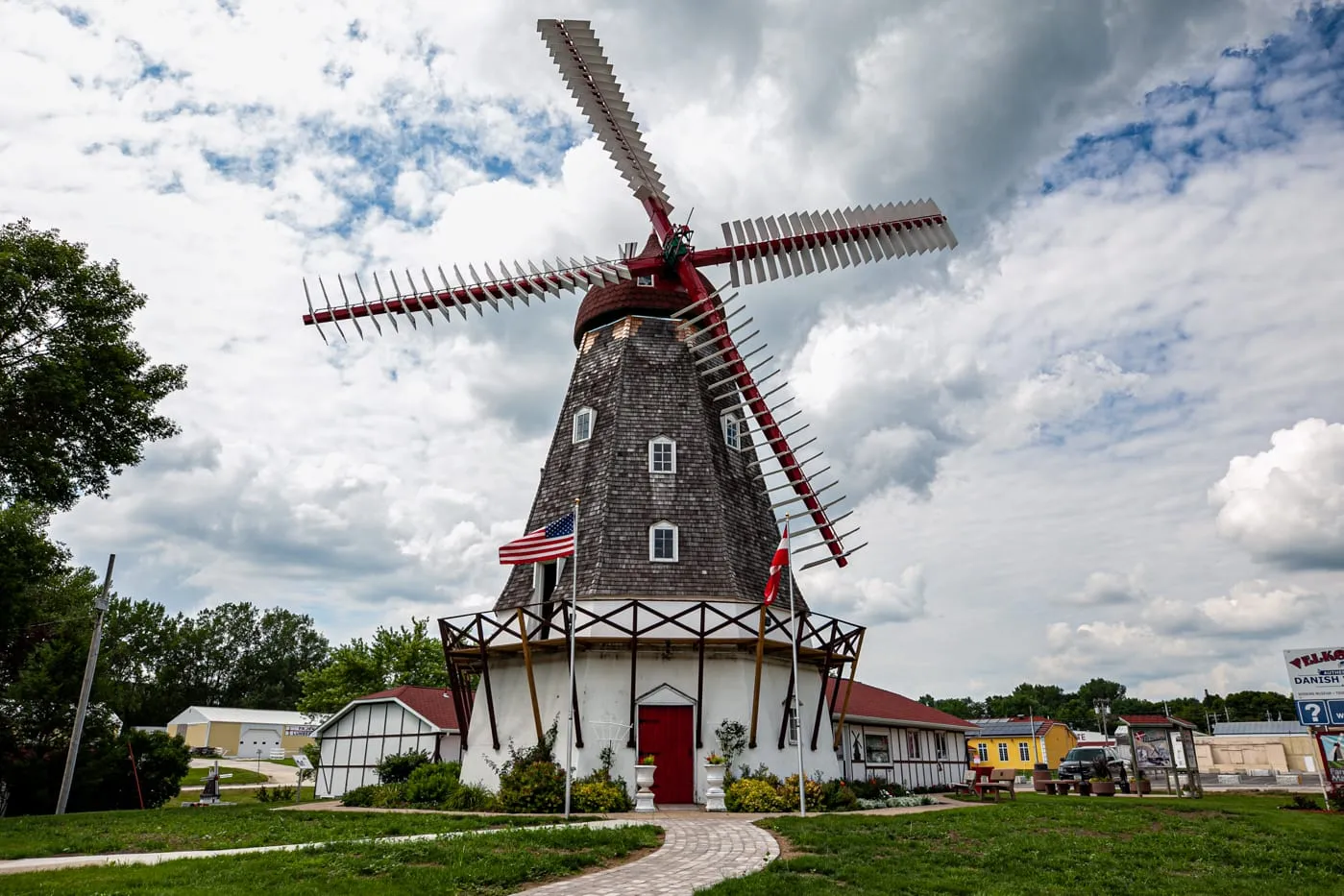 Danish Windmill in Elk Horn, Iowa | Iowa Roadside Attractions