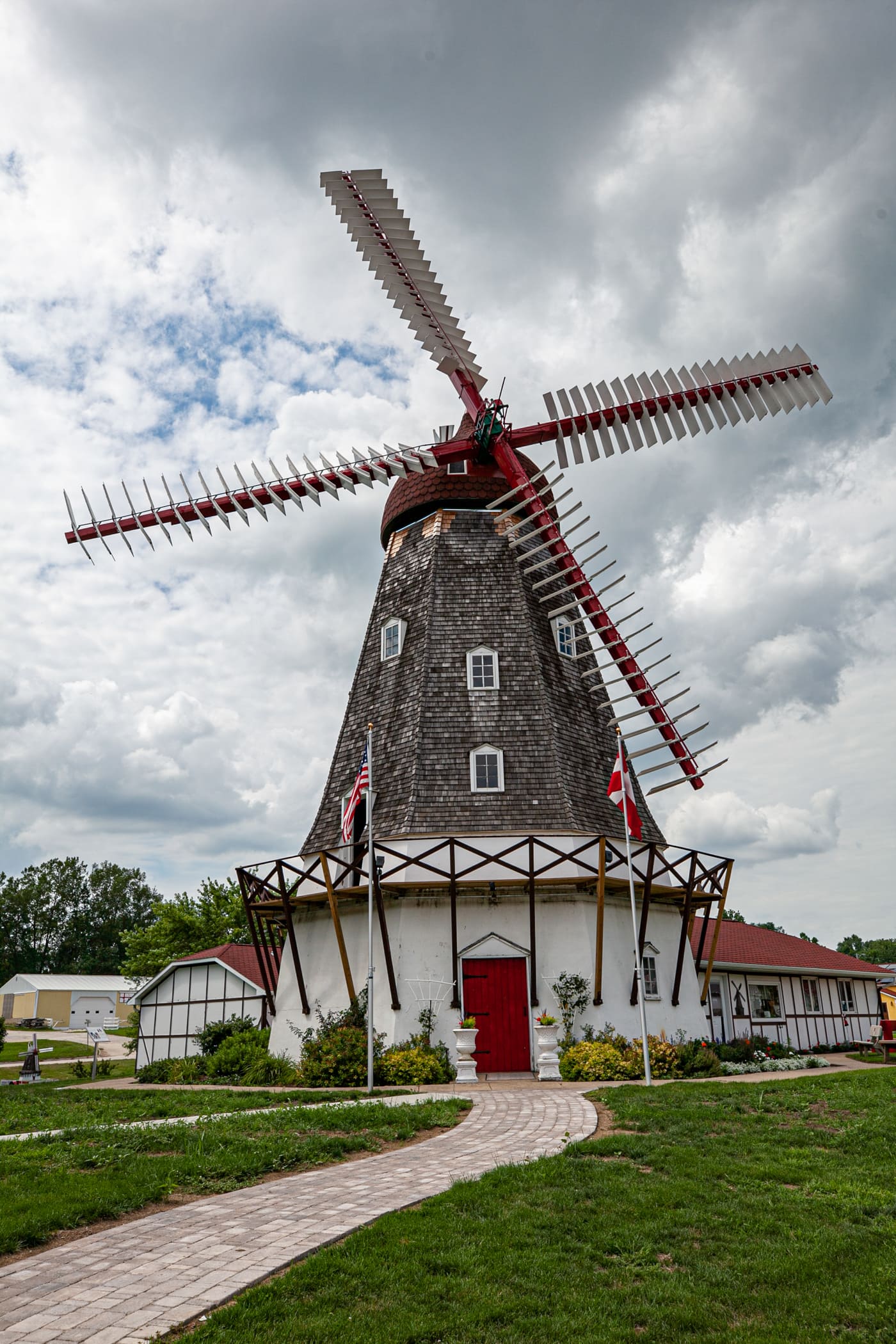 Danish Windmill in Elk Horn, Iowa | Iowa Roadside Attractions