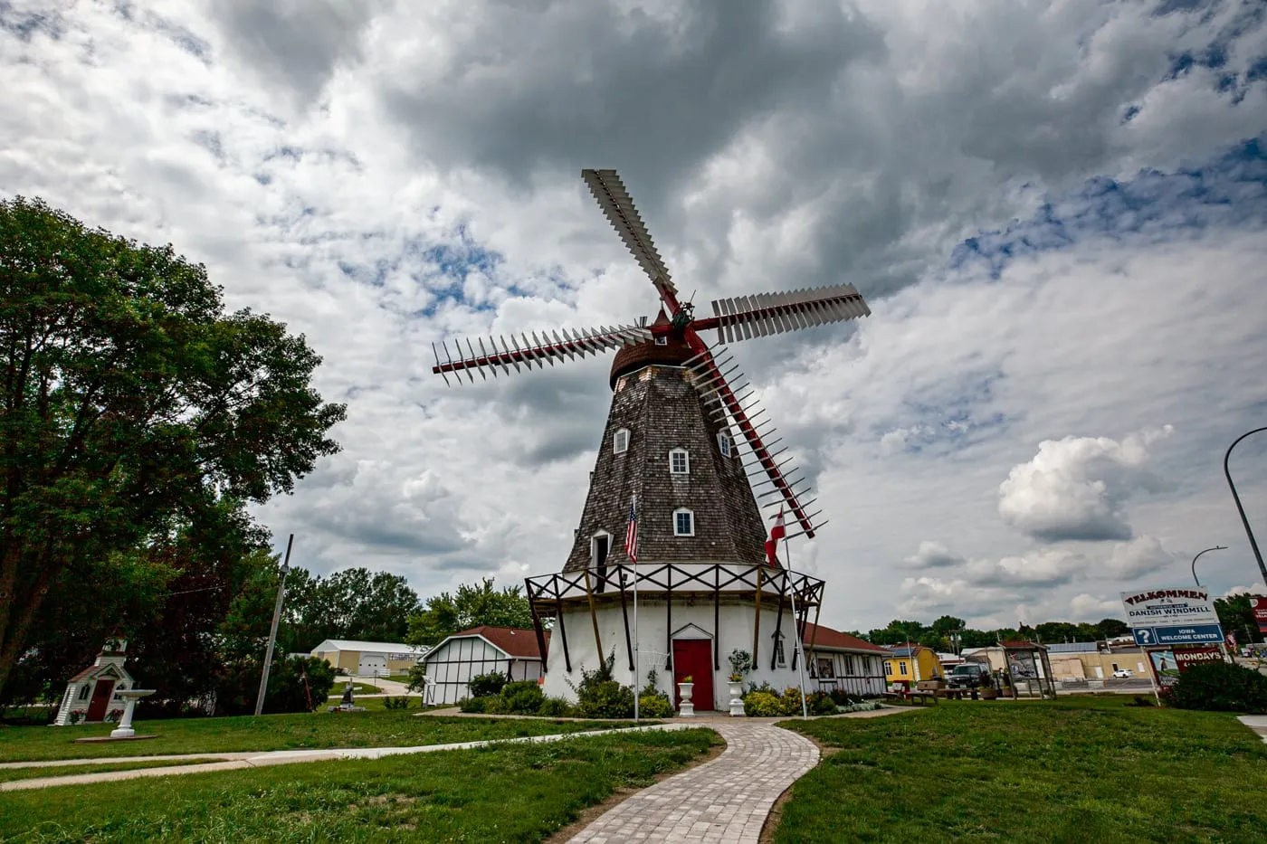 Danish Windmill in Elk Horn, Iowa | Iowa Roadside Attractions