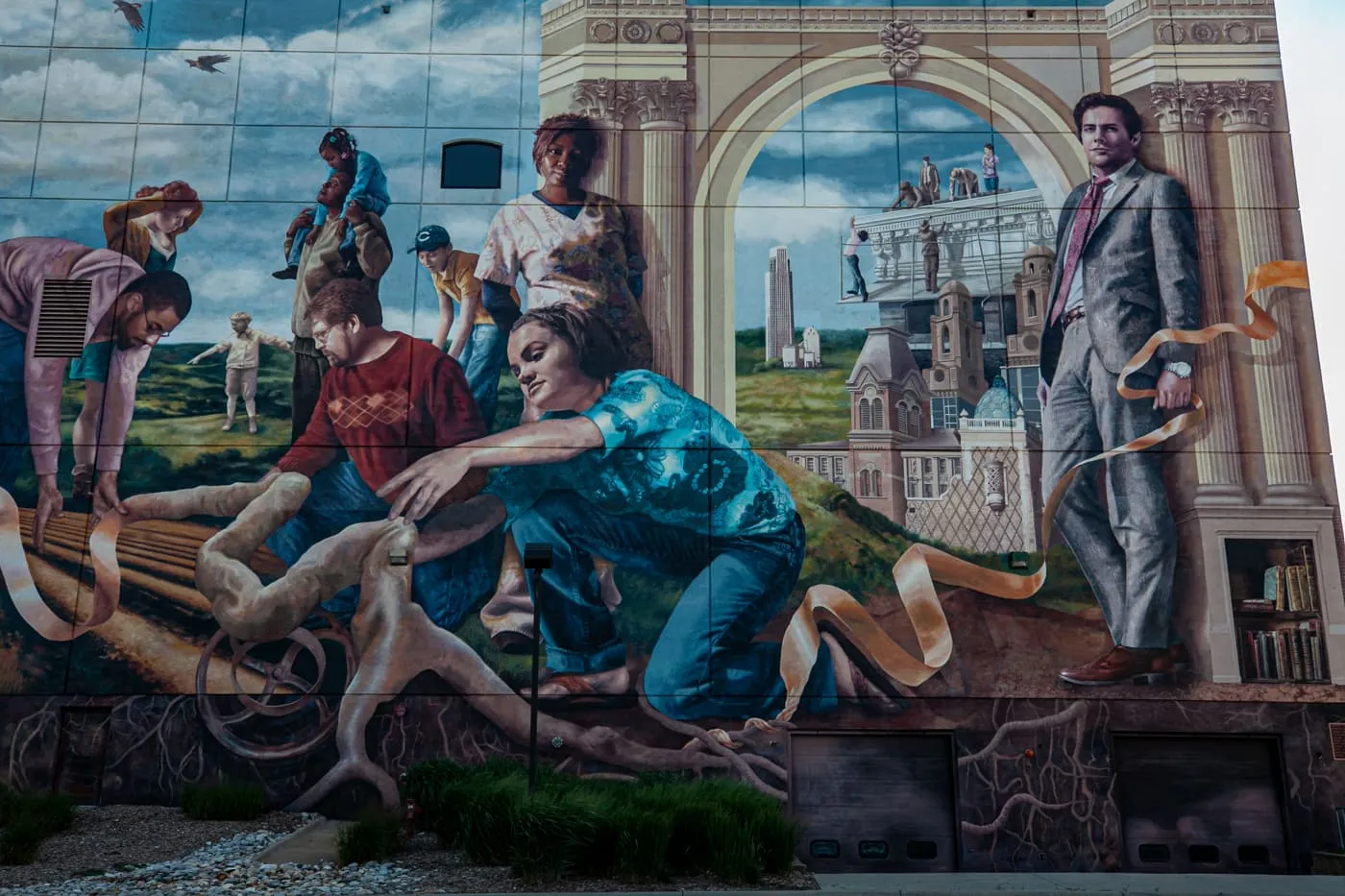 Fertile Ground Mural in Omaha, Nebraska | Omaha Street Art in Nebraska