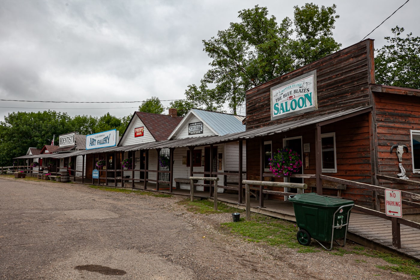 Frontier Village in Jamestown, North Dakota Silly America