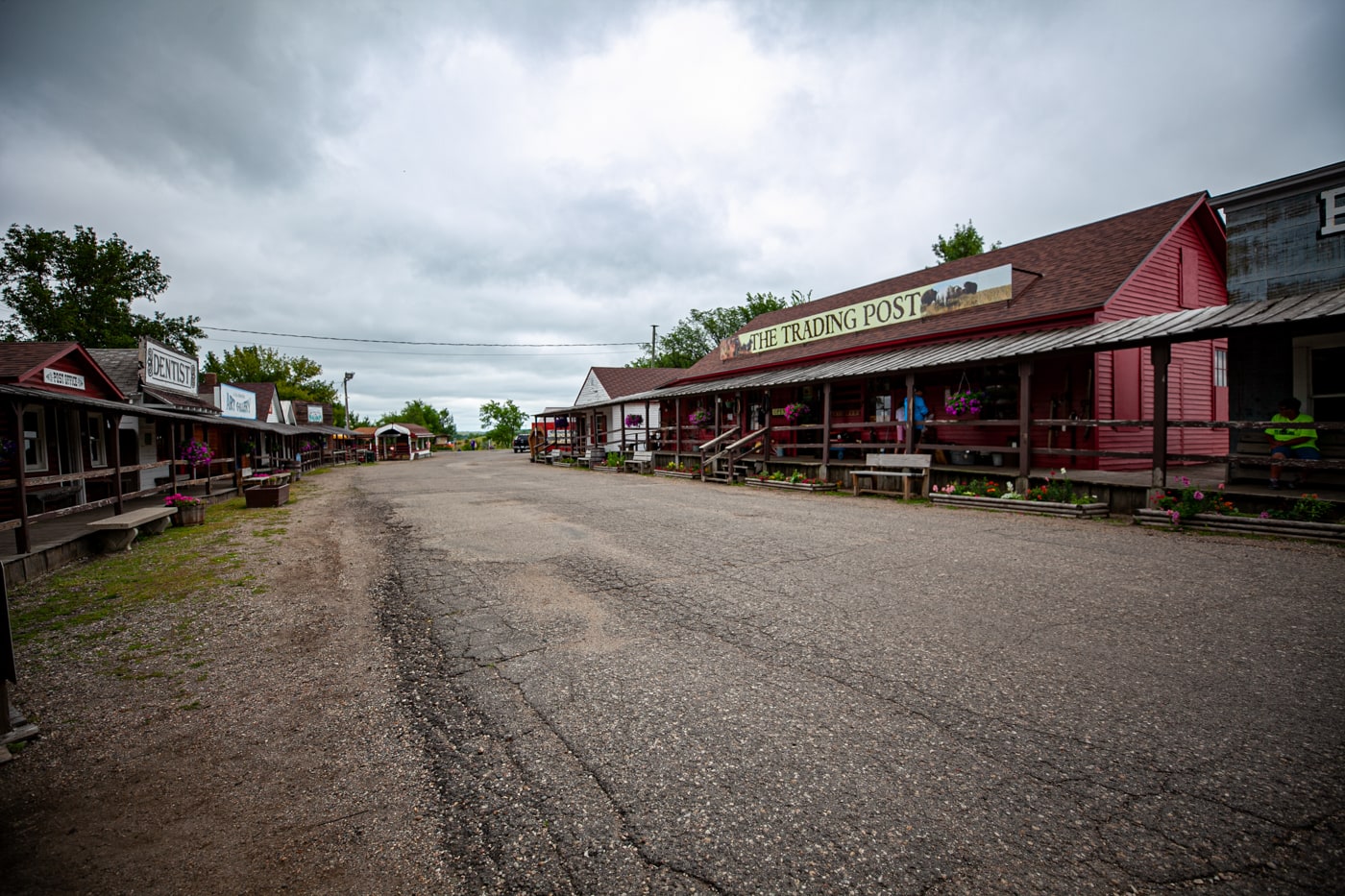 The Trading Post at Frontier Village in Jamestown, North Dakota | Roadside Attractions in North Dakota