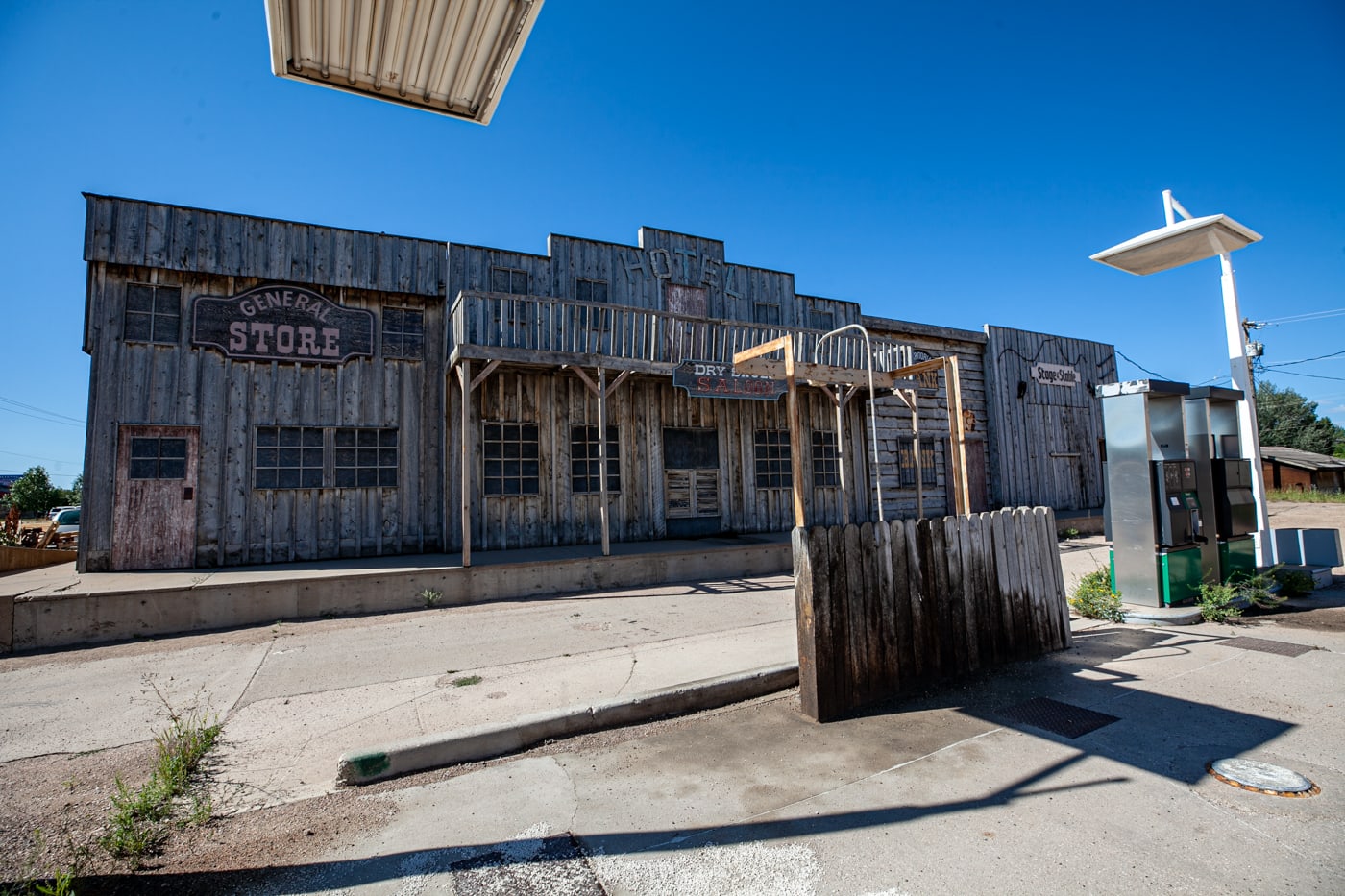 Gunslinger 66: Tumbleweed Gas Station Town in Laramie, Wyoming | Wyoming Roadside Attractions