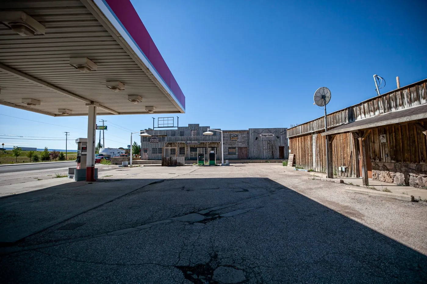 Gunslinger 66: Tumbleweed Gas Station Town in Laramie, Wyoming | Wyoming Roadside Attractions