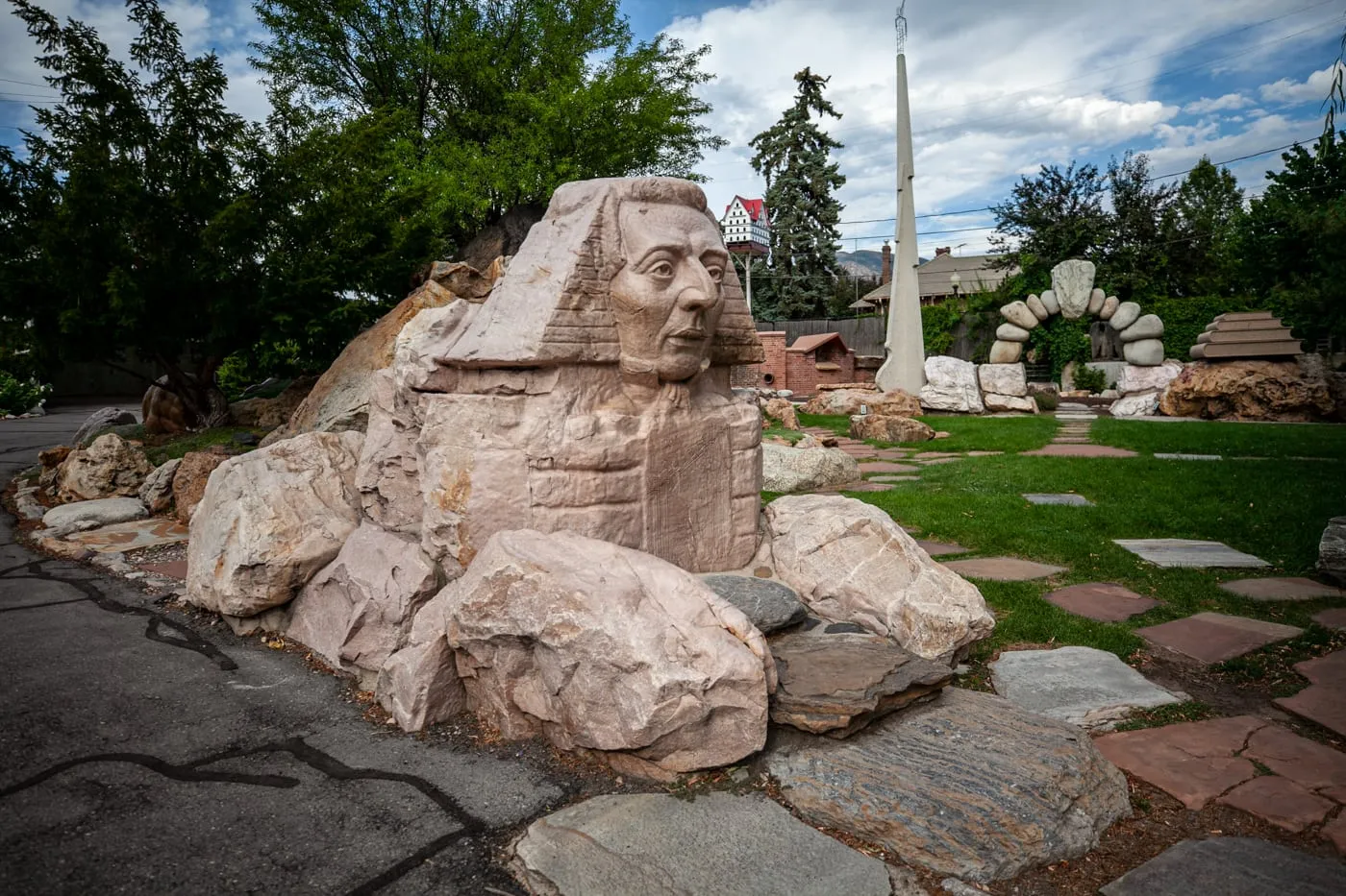 Gilgal Sculpture Garden In Salt Lake City Utah Silly America