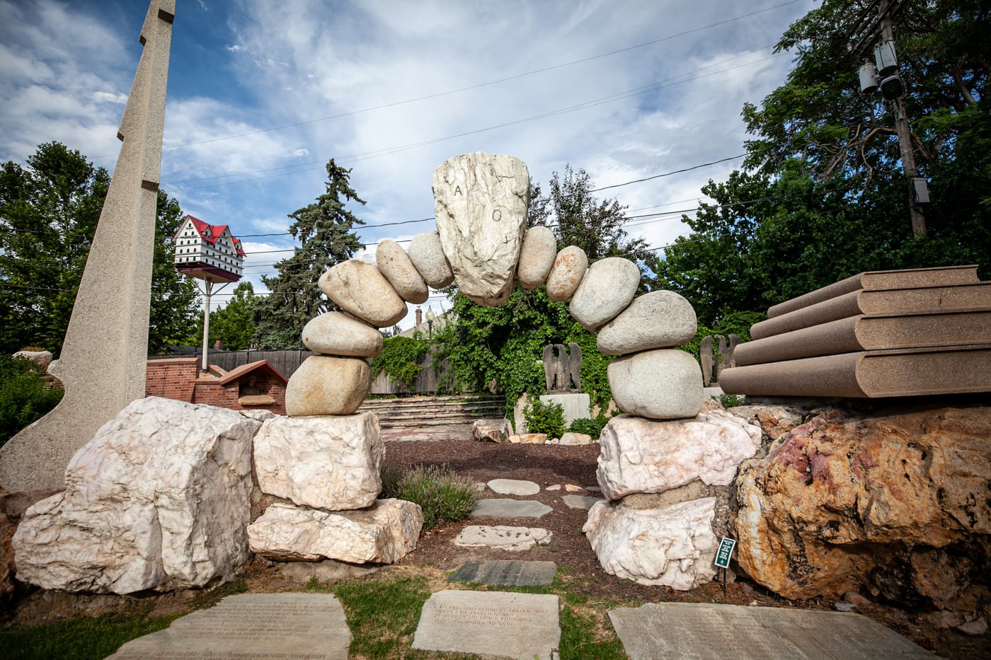 Gilgal Sculpture Garden in Salt Lake City, Utah