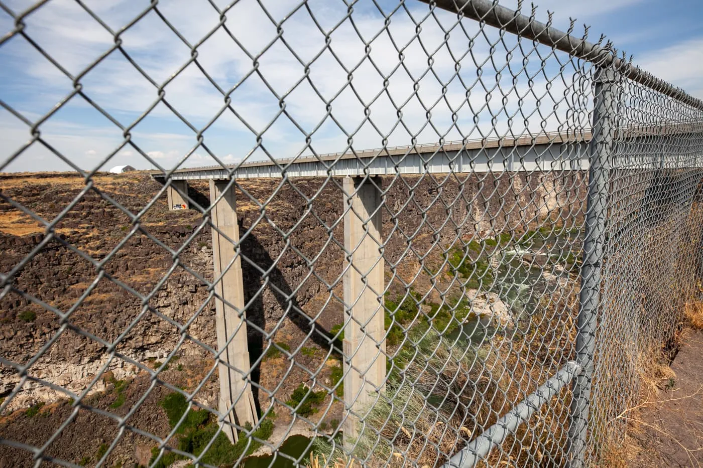 Hansen Bridge Idaho Historical Site near Twin Falls, Idaho