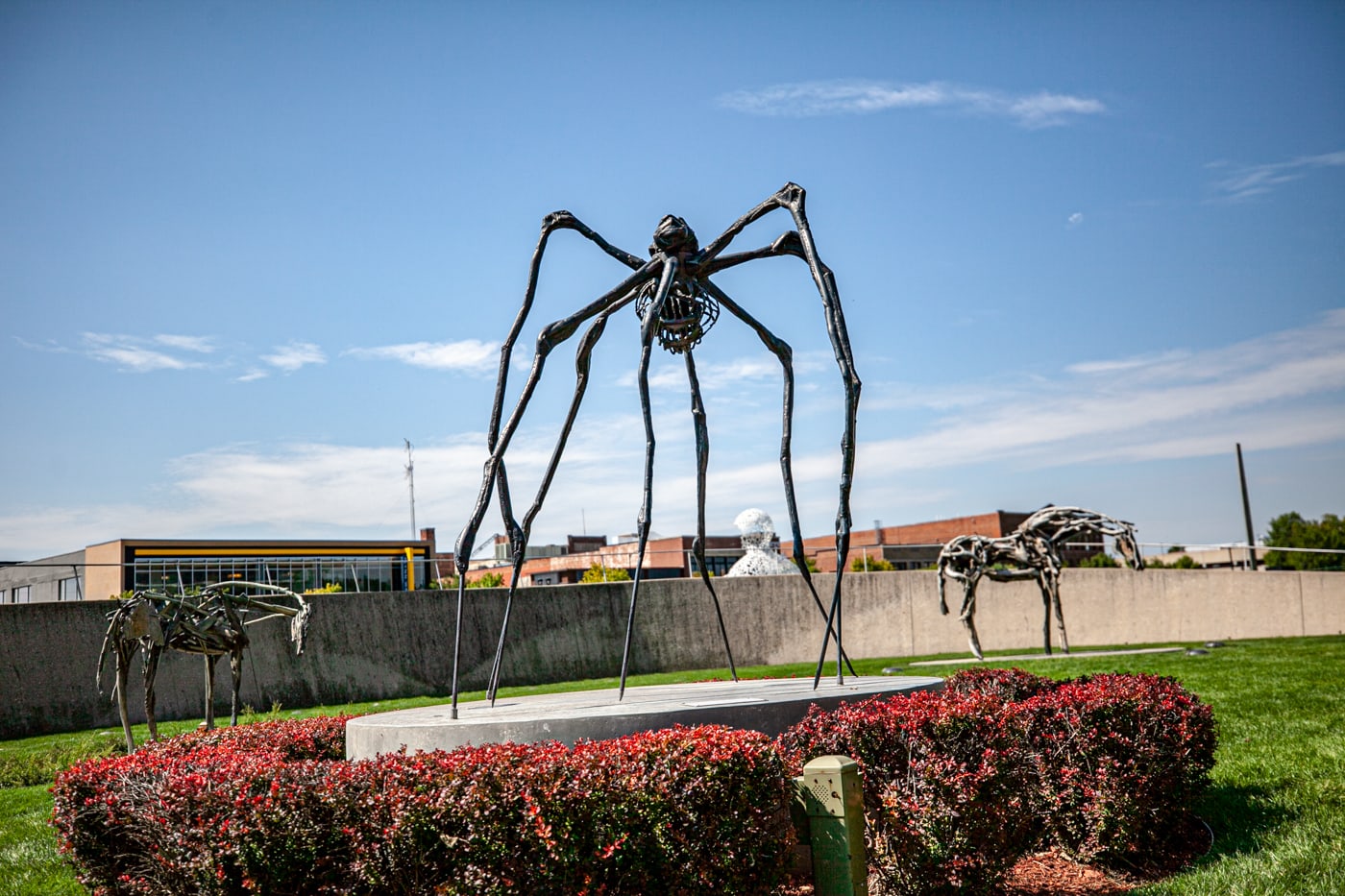 Spider by Louise Bourgeois | Pappajohn Sculpture Park in Des Moines, Iowa