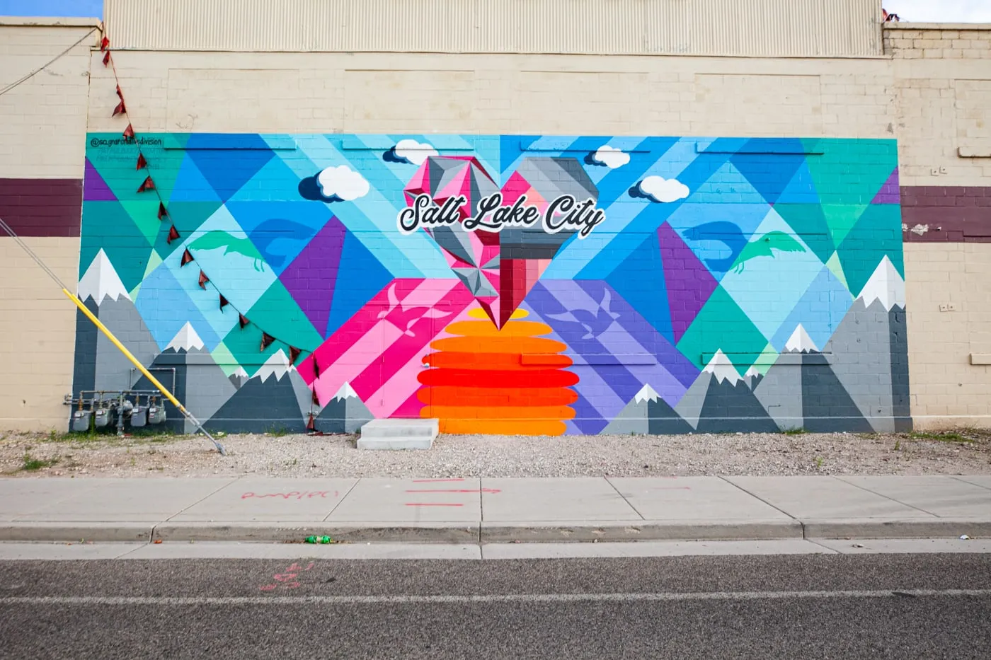 Salt Lake City Mural in Salt Lake City, Utah | Street Art in Salt Lake City, Utah