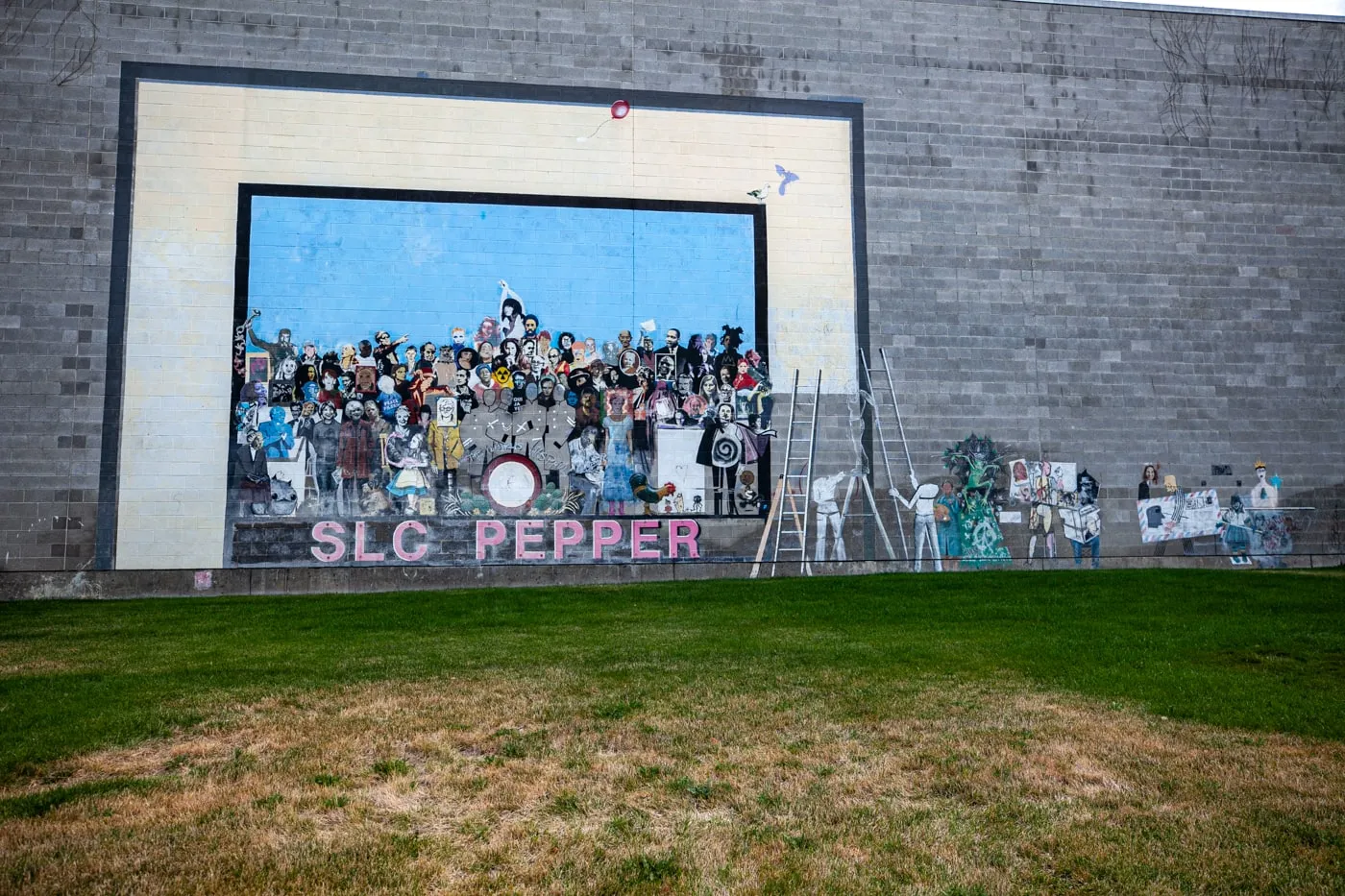 SLC Pepper Mural in Salt Lake City, Utah | Street art in Salt Lake City, Utah