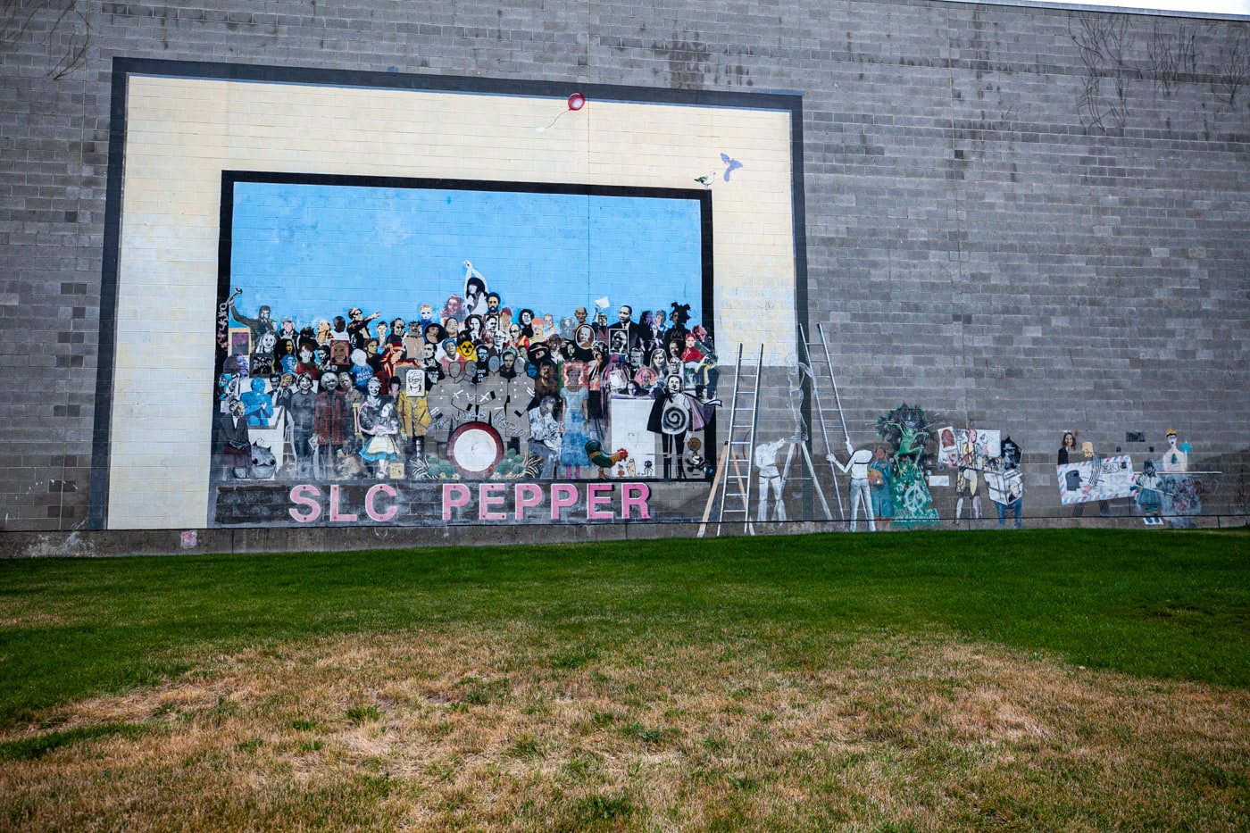 SLC Pepper Mural in Salt Lake City, Utah | Street art in Salt Lake City, Utah