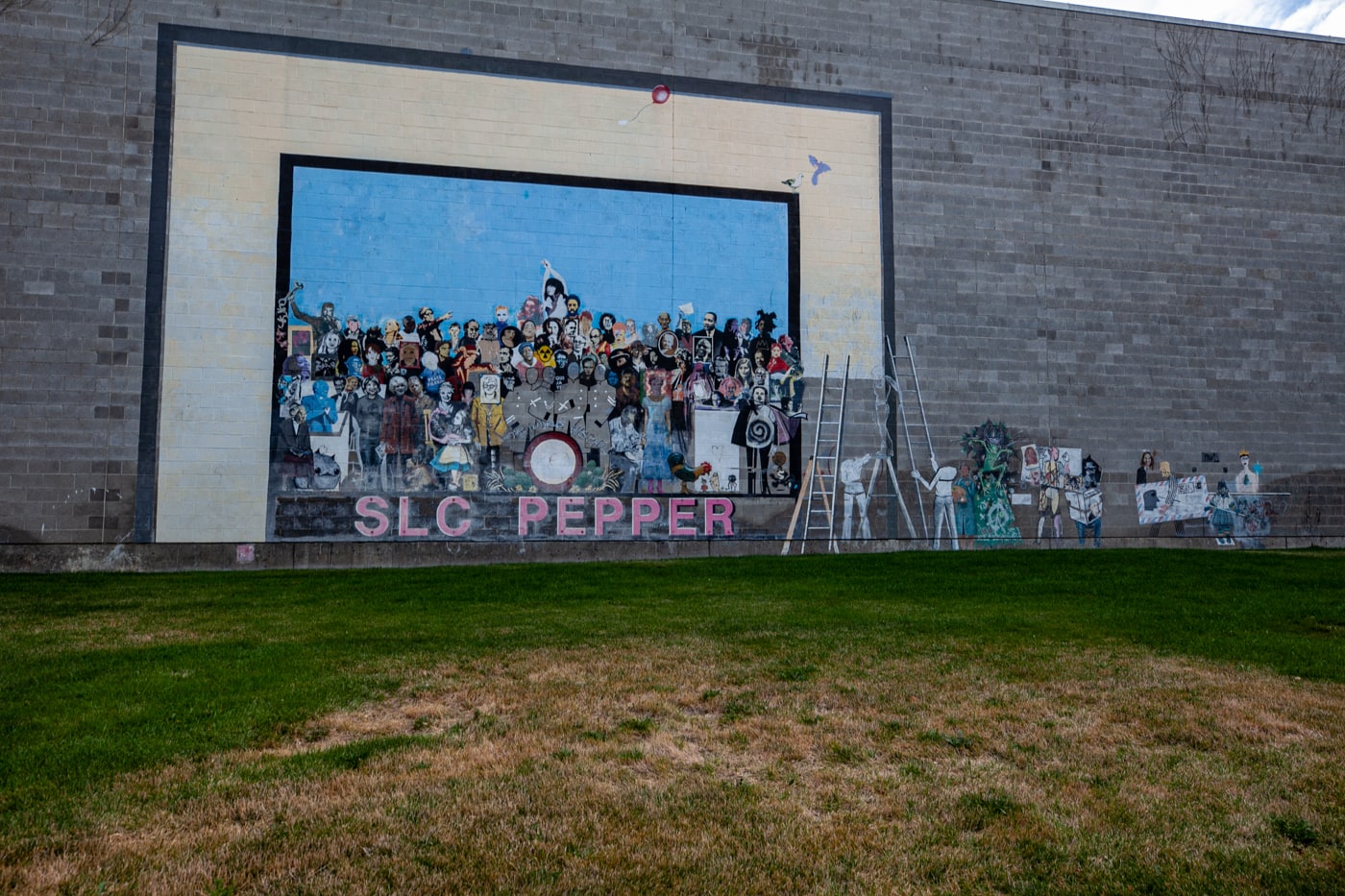 SLC Pepper Mural in Salt Lake City, Utah | Street art in Salt Lake City, Utah