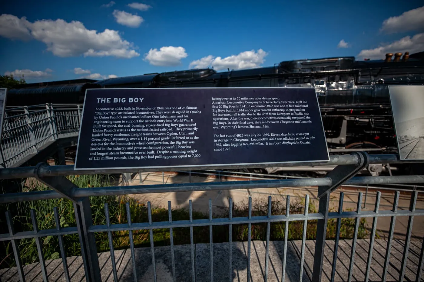 Kenefick Park: Union Pacific Big Boy & Centennial Trains in Omaha, Nebraska | Omaha Tourist Attractions