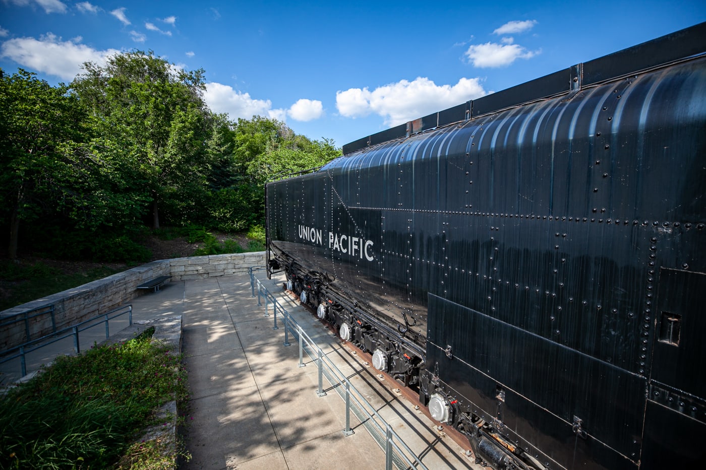 Kenefick Park: Union Pacific Big Boy & Centennial Trains in Omaha, Nebraska | Omaha Tourist Attractions