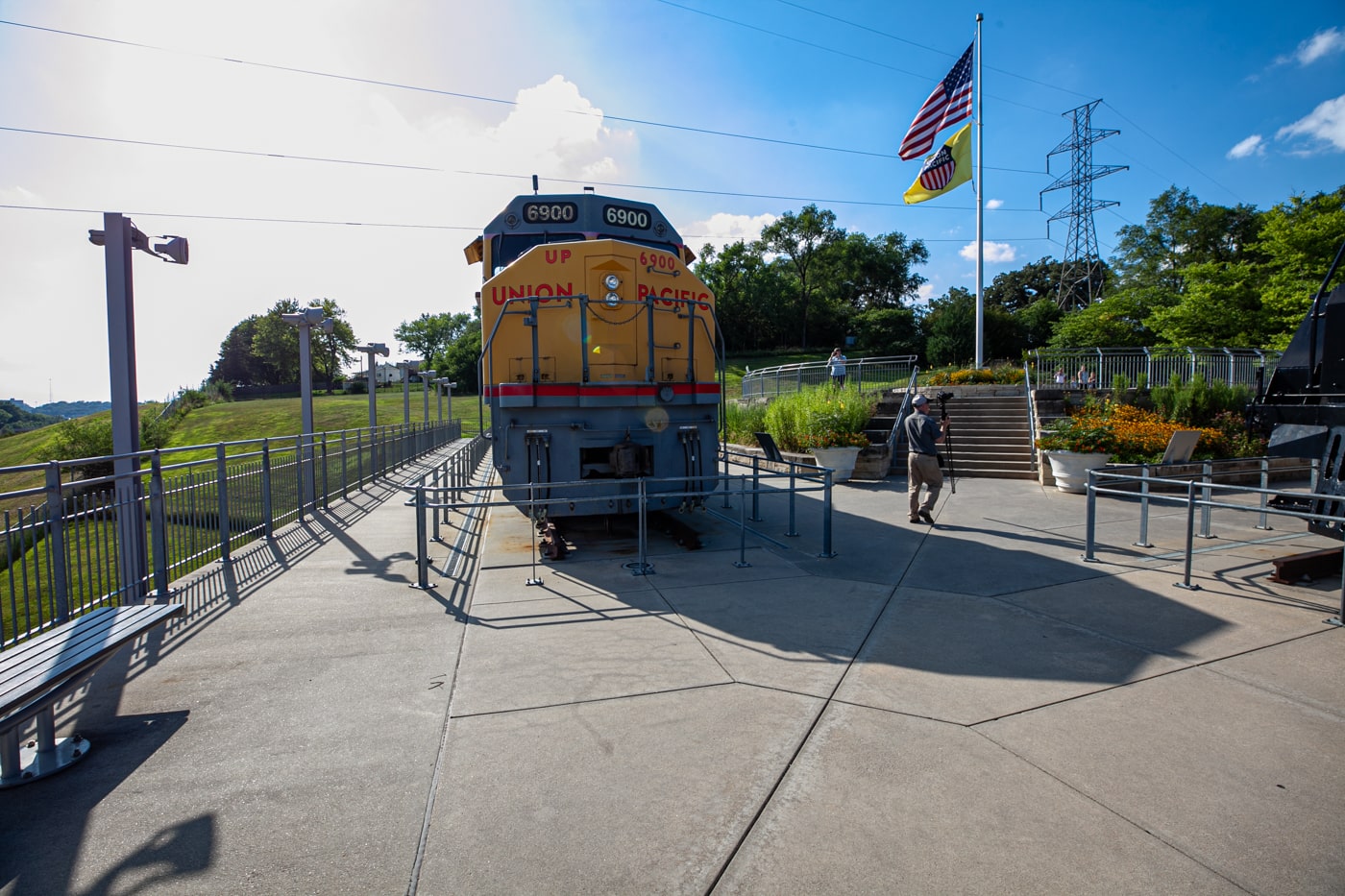 Kenefick Park: Union Pacific Big Boy & Centennial Trains in Omaha, Nebraska | Omaha Tourist Attractions