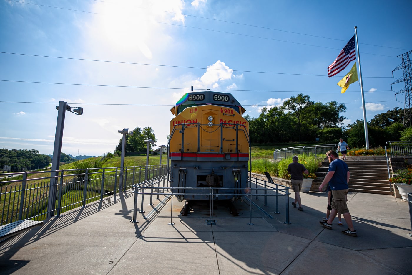 Kenefick Park: Union Pacific Big Boy & Centennial Trains in Omaha, Nebraska | Omaha Tourist Attractions